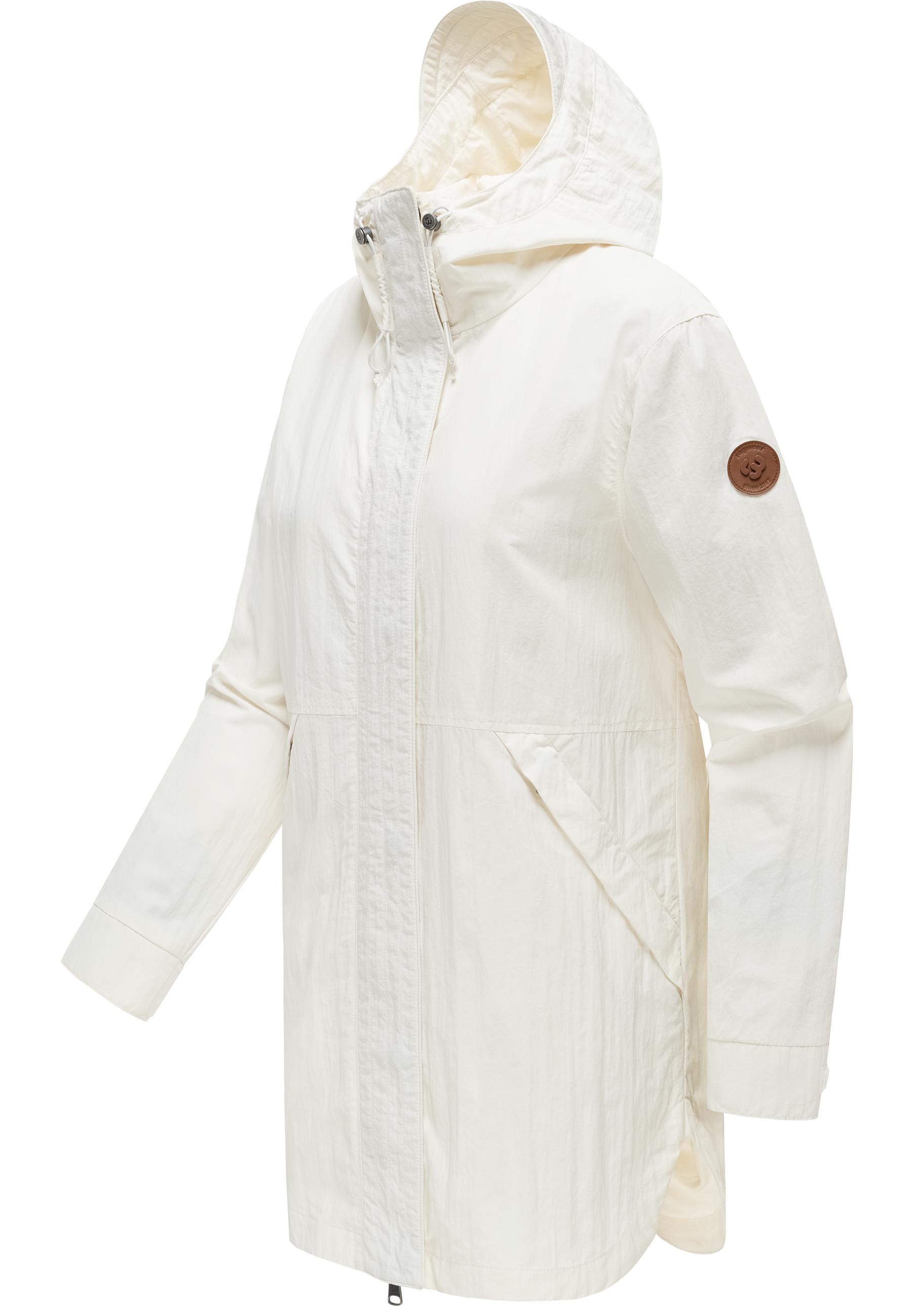 Ragwear Kurzmantel "Lamyja A" Leichter Oversize-Übergangsparka mit Kapuze günstig online kaufen