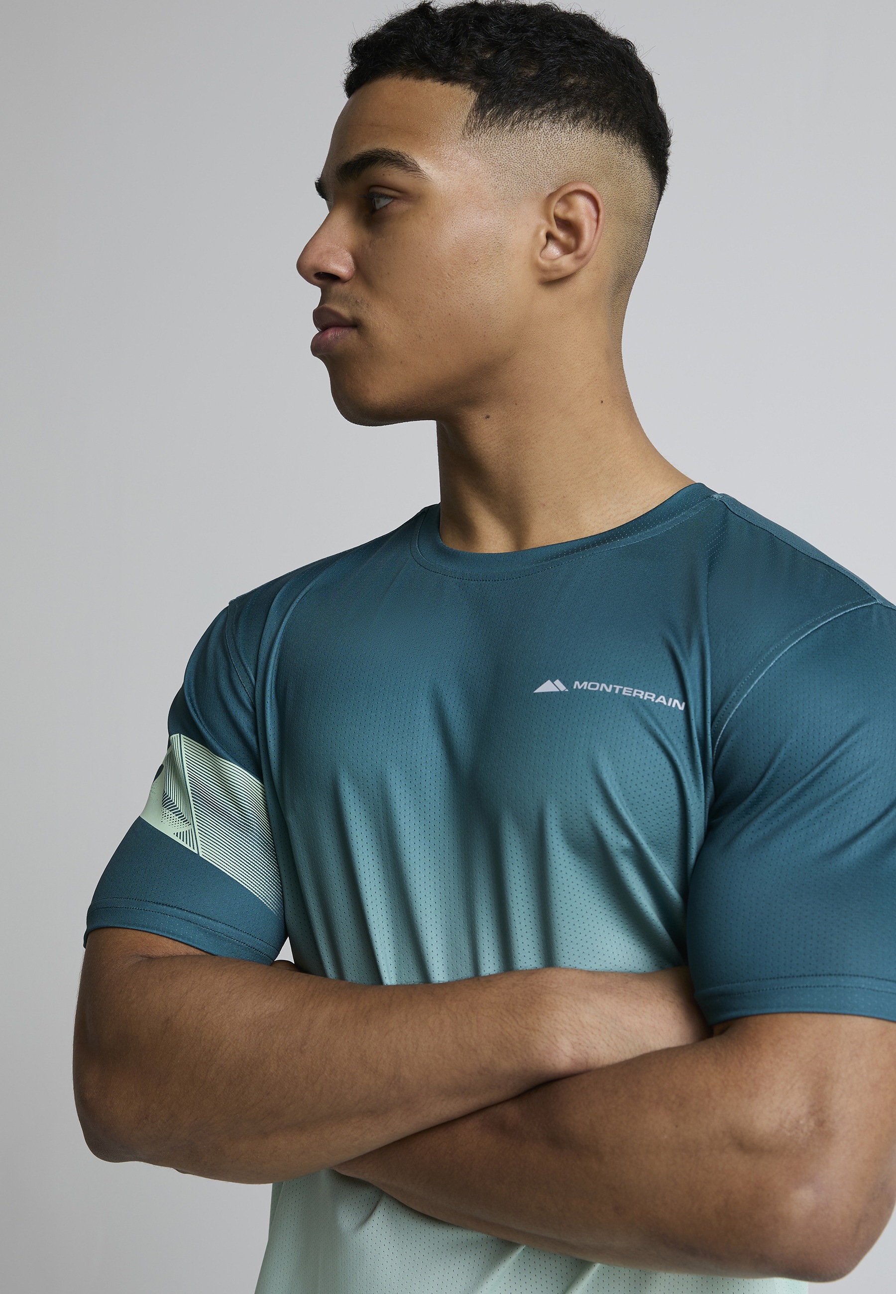 Monterrain T-Shirt »Monterrain DISTANCE OMBRE TEE« 1