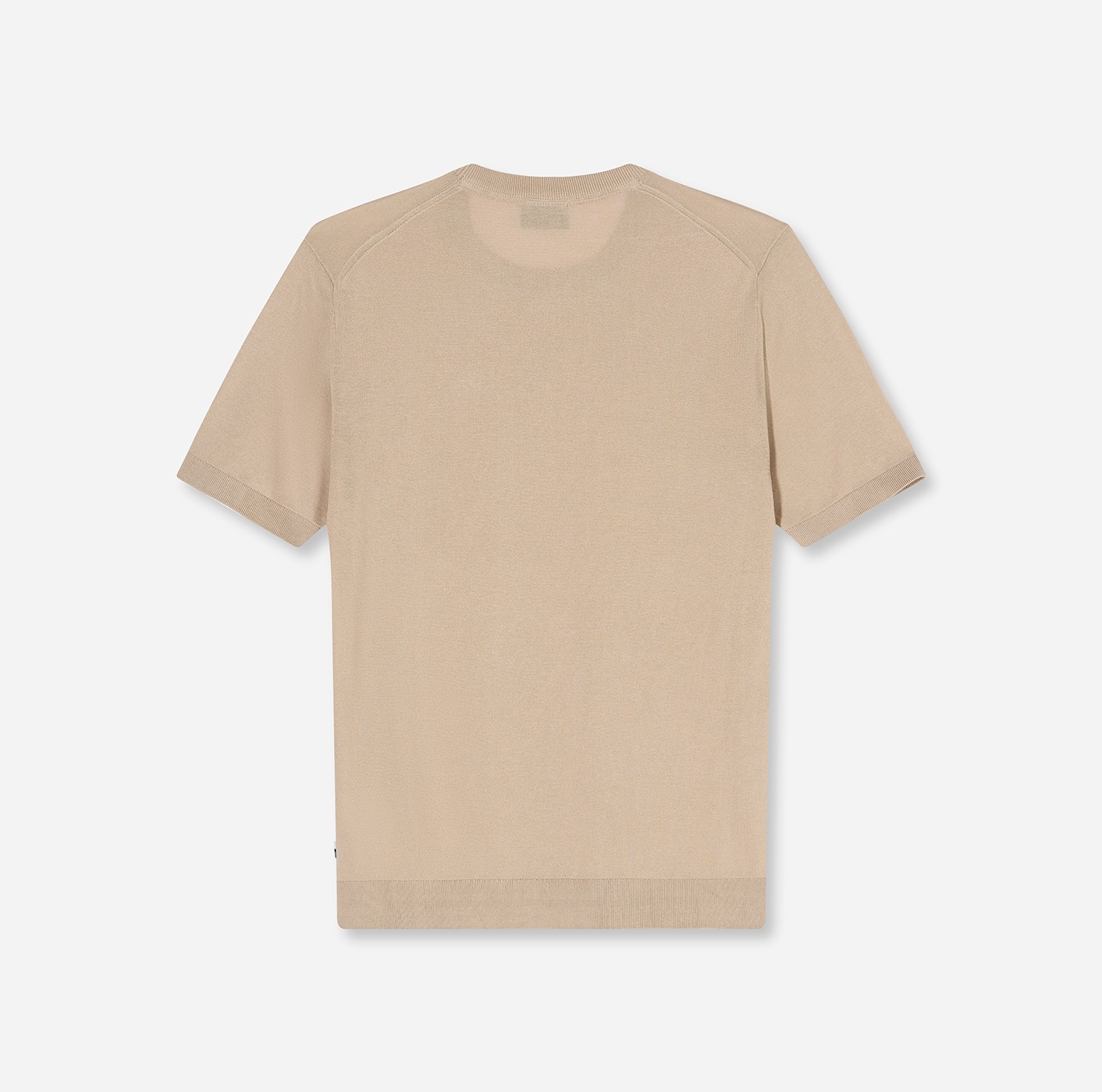 OLYMP T-Shirt Rundhals, Strick, normale Passform