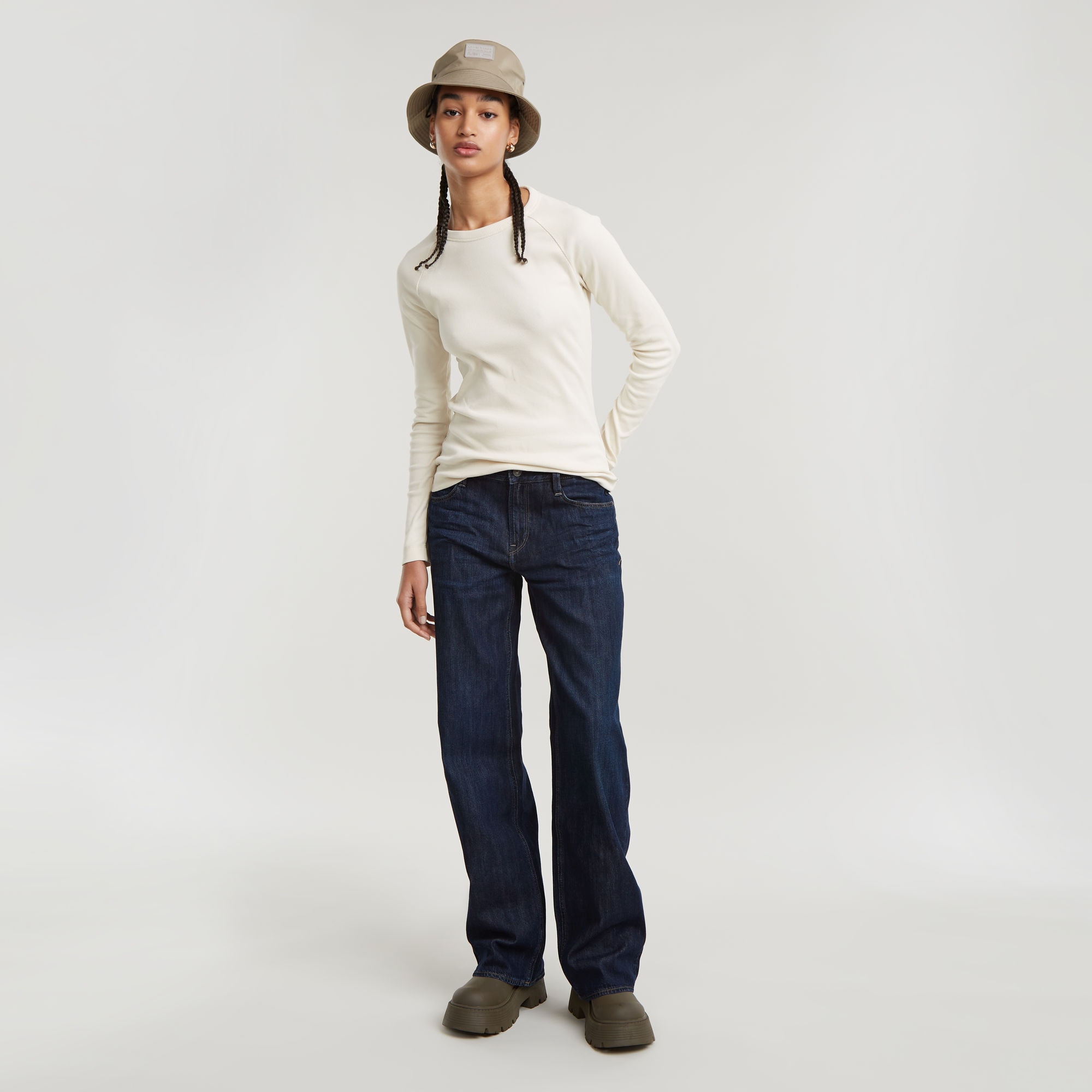 G-STAR Loose-fit-Jeans »Judee Loose Wmn« mit innenliegender Münztasche