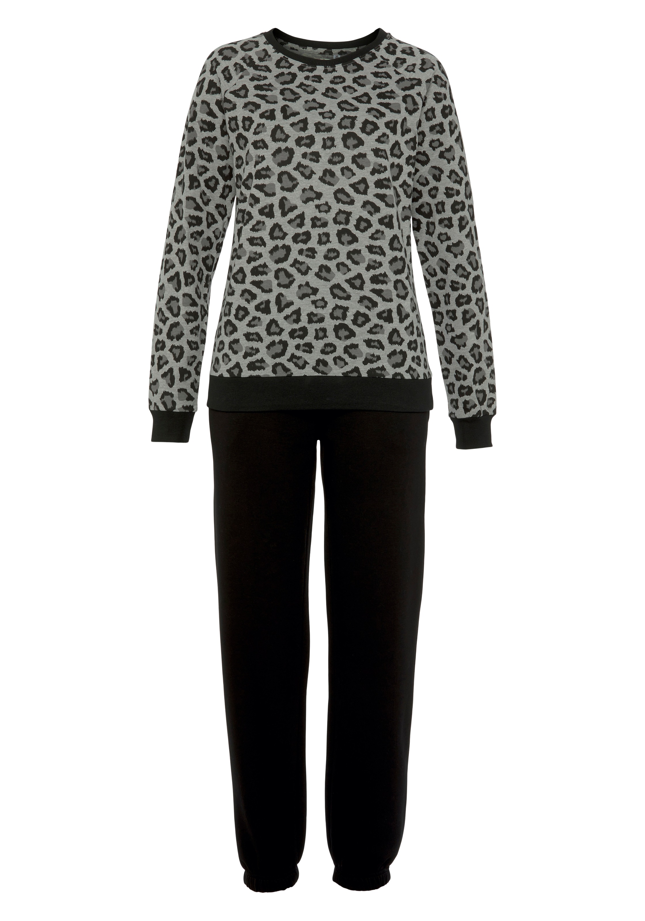 Vivance Dreams Pyjama 2 Stk. tlg., mit tonalem Animalprint günstig online kaufen