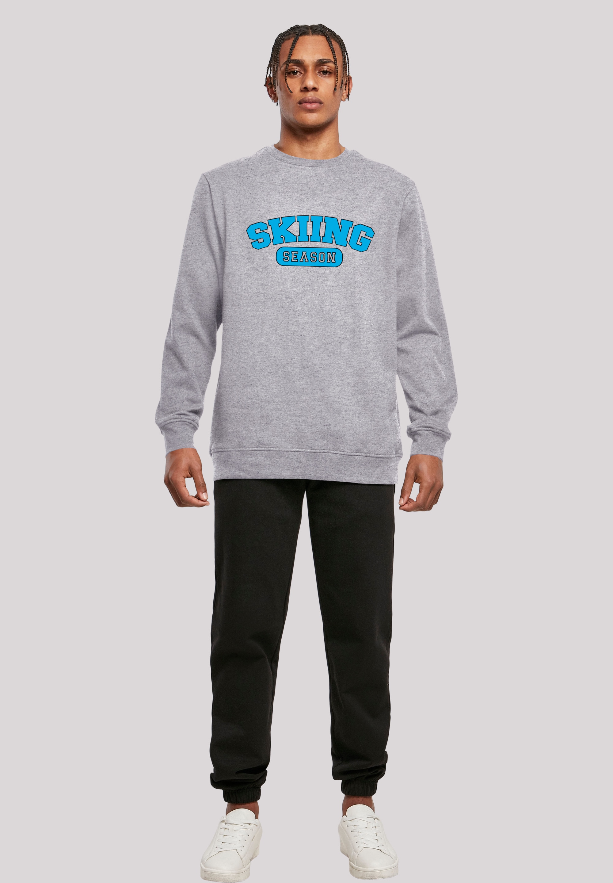 F4NT4STIC Sweatshirt »Skiing Season Winter Sport«, Premium Qualität