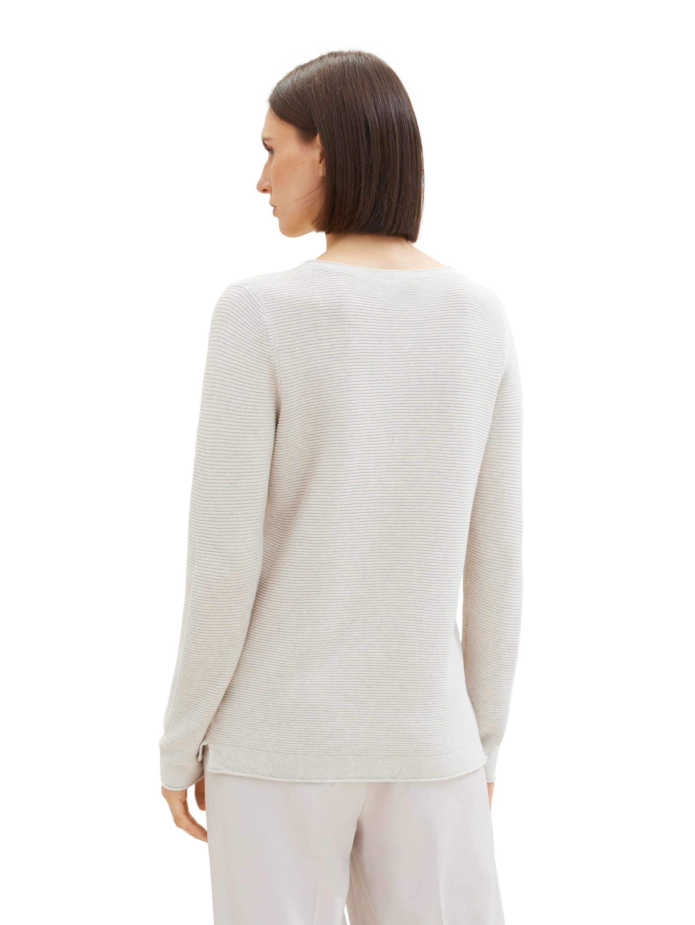 TOM TAILOR Strickpullover mit Struktur-Muster