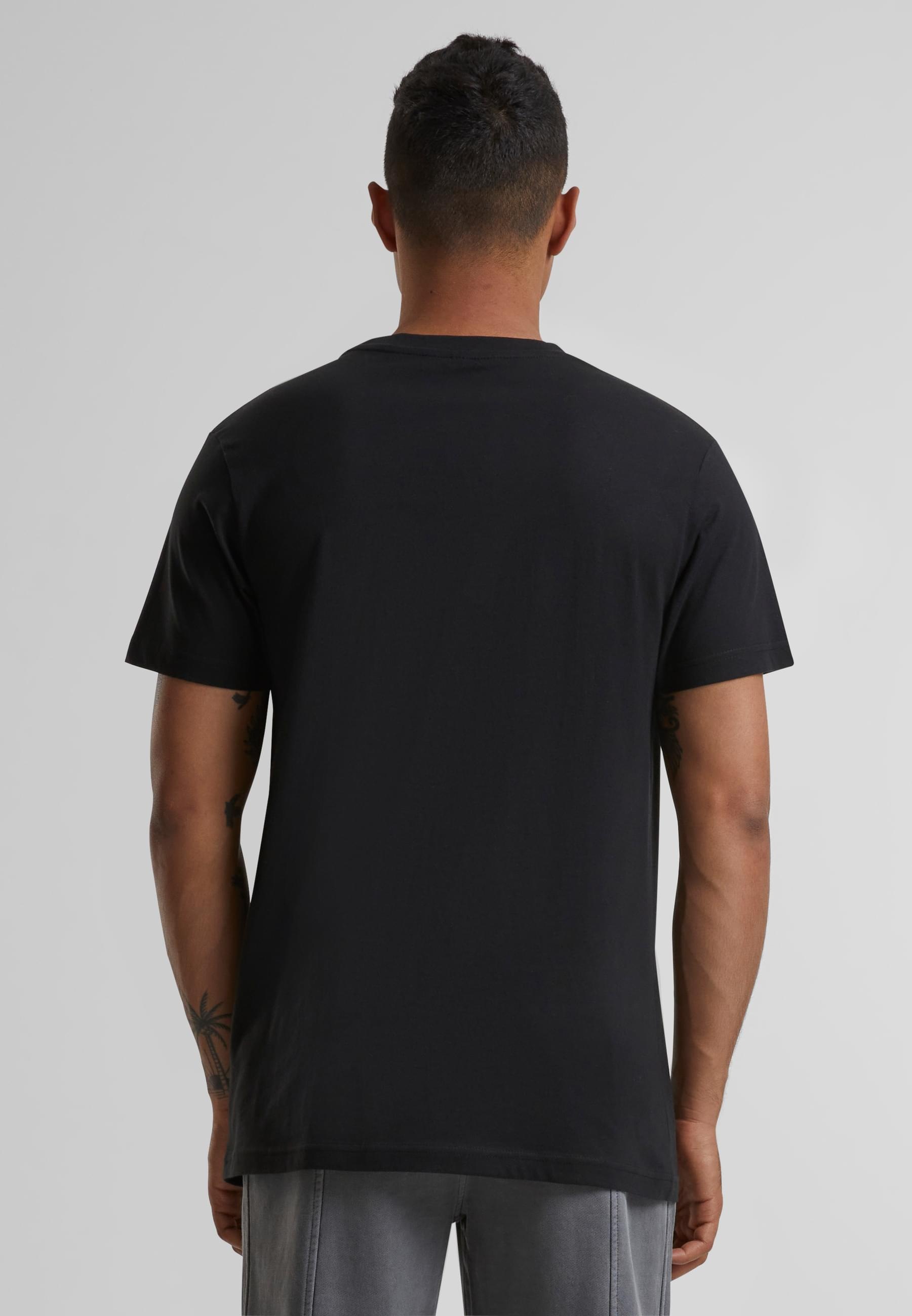 MisterTee T-Shirt »MisterTee Herren Realistic Tee«, (1 tlg.)