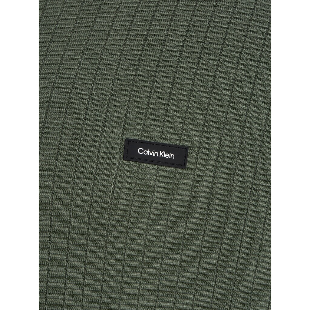 Calvin Klein Big&Tall Strickpullover »BT_STRUCTURE SWEATER«