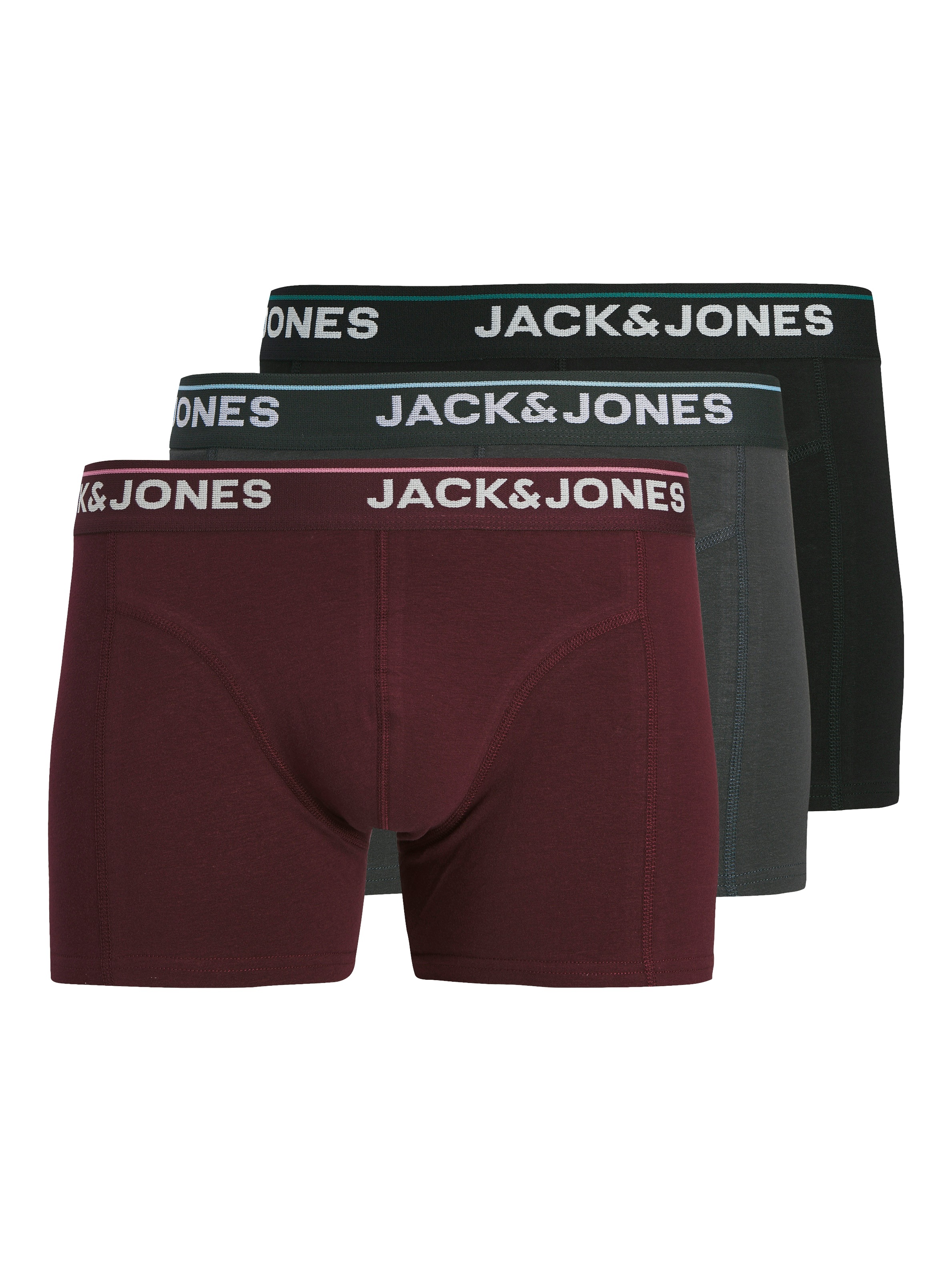 Jack & Jones Trunk "JACTIMOTHY SOLID TRUNKS 3 PACK" Packung, 3 Stk. günstig online kaufen