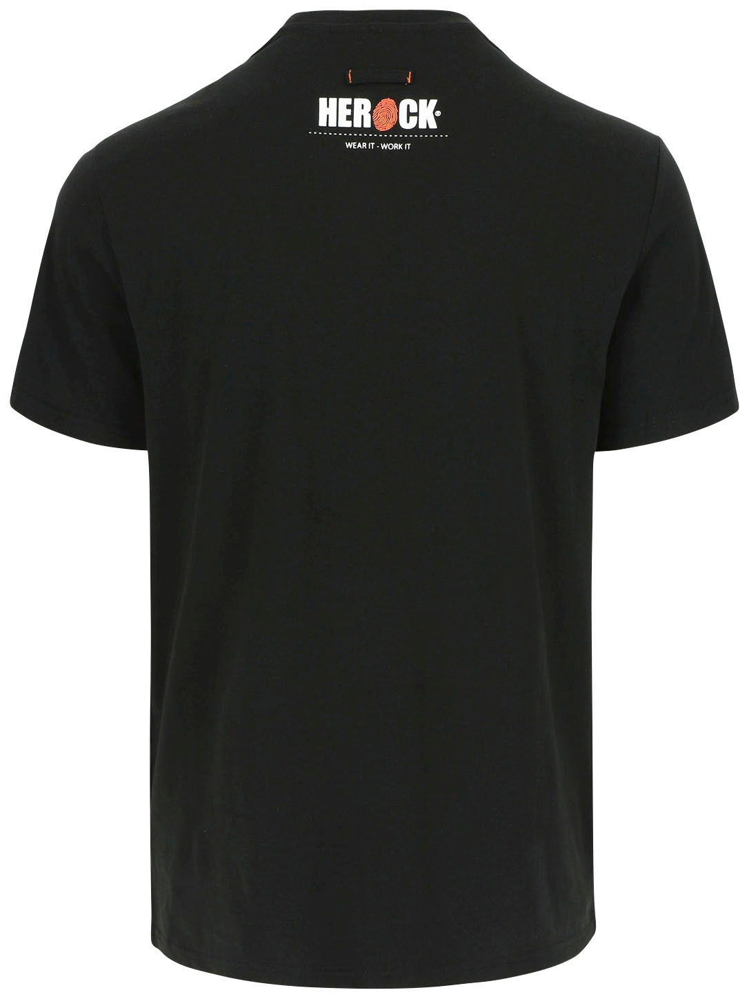 T-Shirt Herock kaufen - Work BAUR Kurze Rippstrick »Anubis«, Kragen Farben online Aufdruck: in Hard, 2 Ärmeln, We |