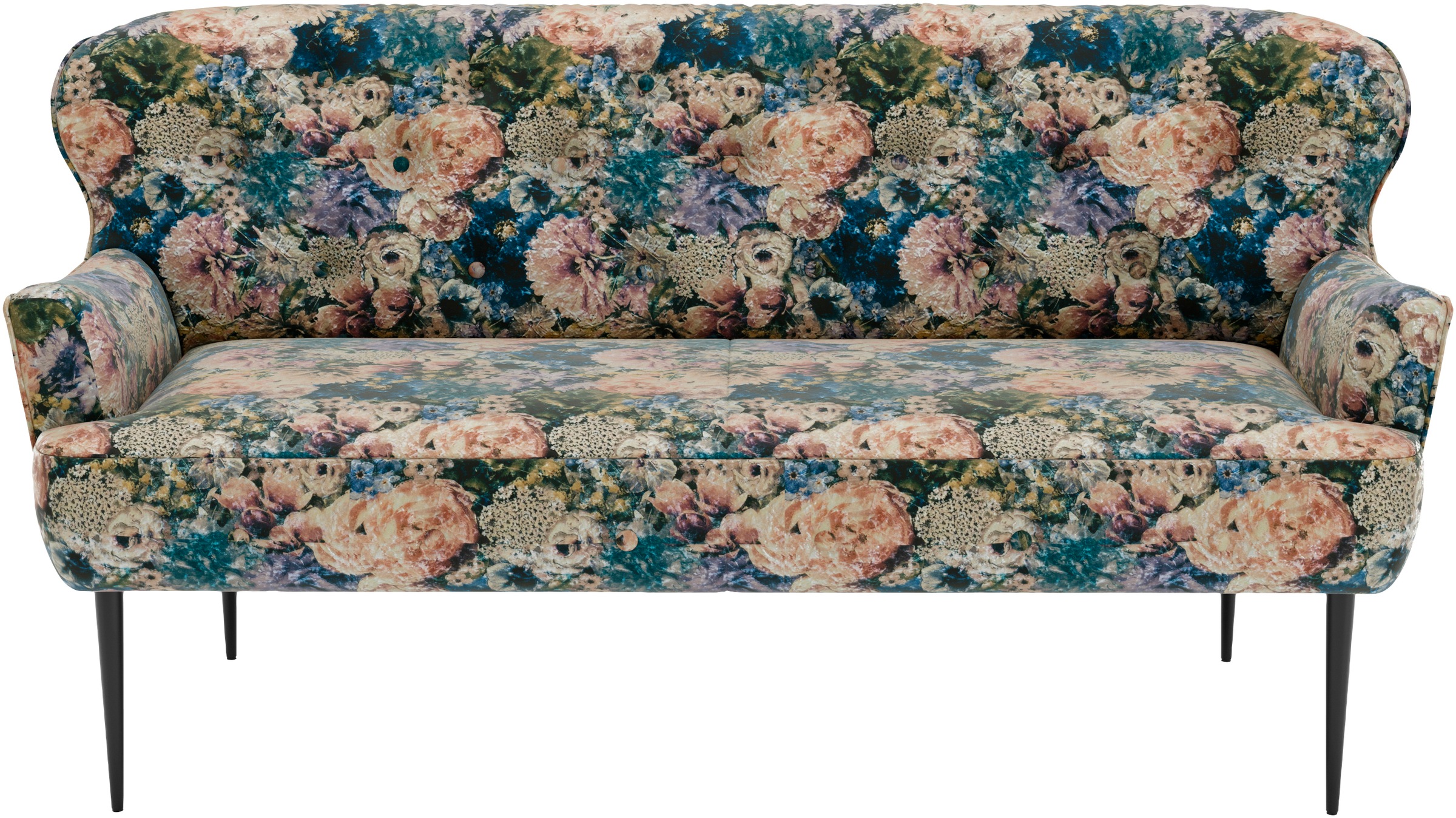 Home affaire 2,5-Sitzer "Amber" mit Knopfheftung,in verschieden Stoffarten günstig online kaufen