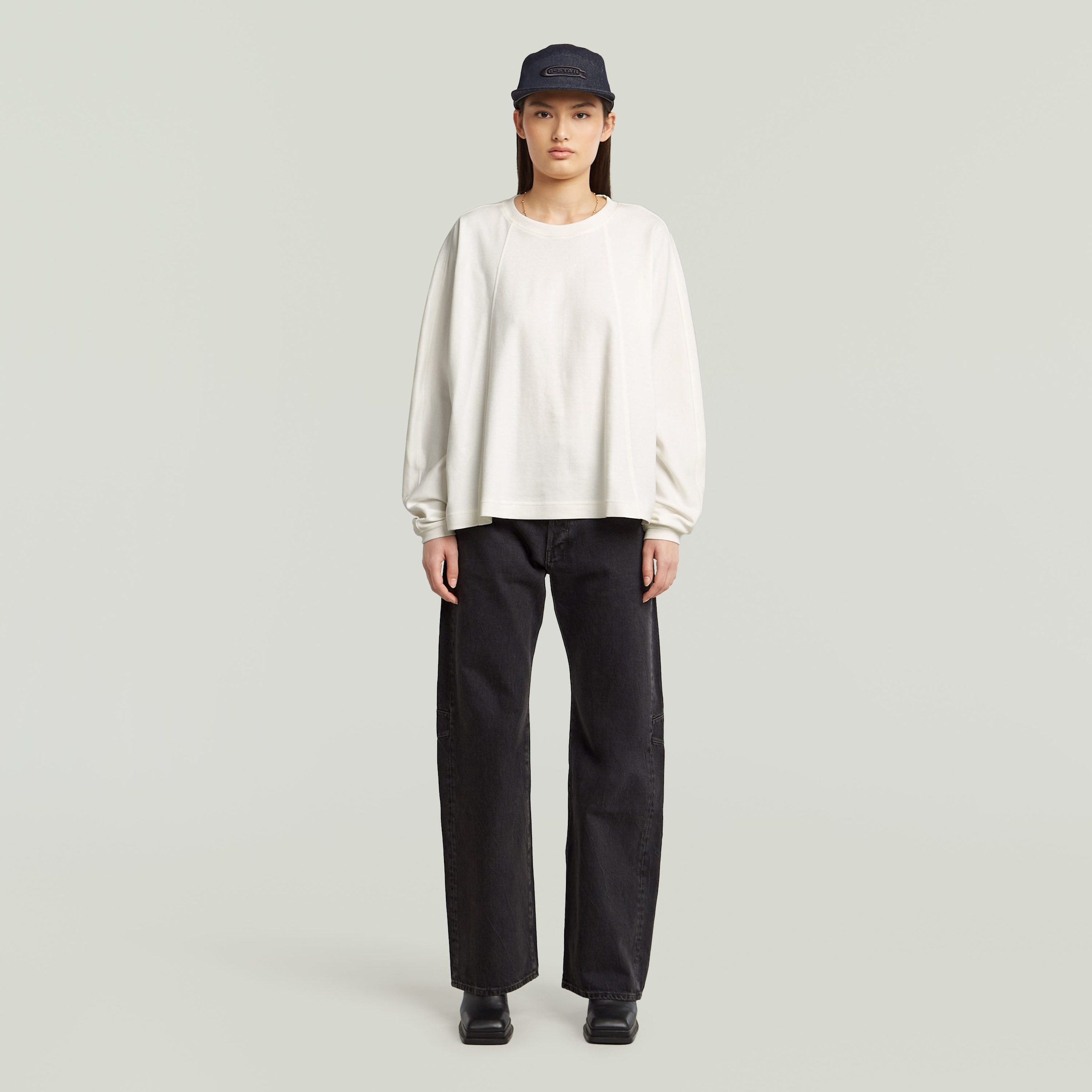 G-STAR Langarmshirt »A line«, im Oversized Fit