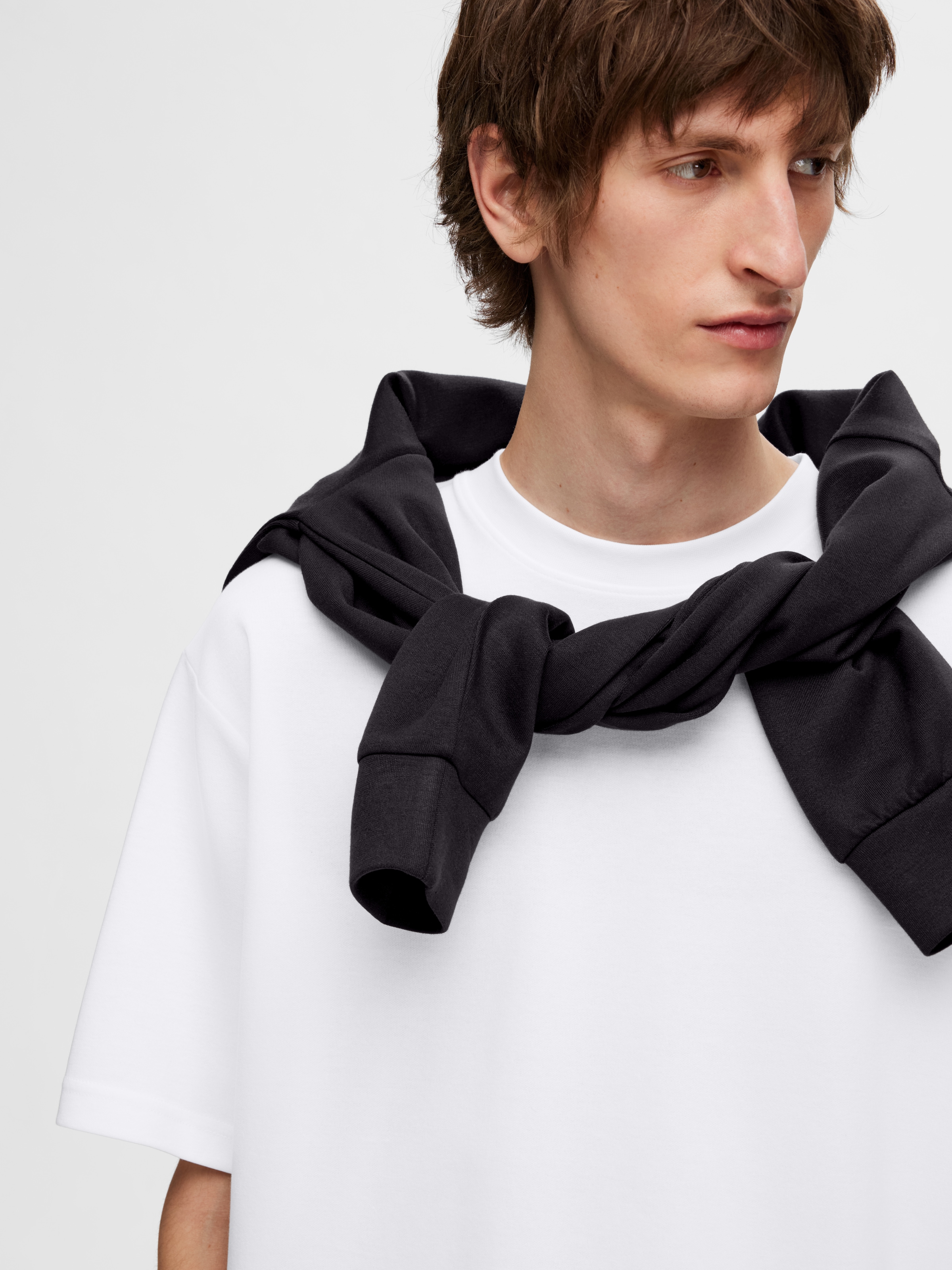SELECTED HOMME Rundhalsshirt »SLHLOOSEOSCAR SS O-NECK TEE 3 PACK NOOS«, (Packung, 3 tlg.)