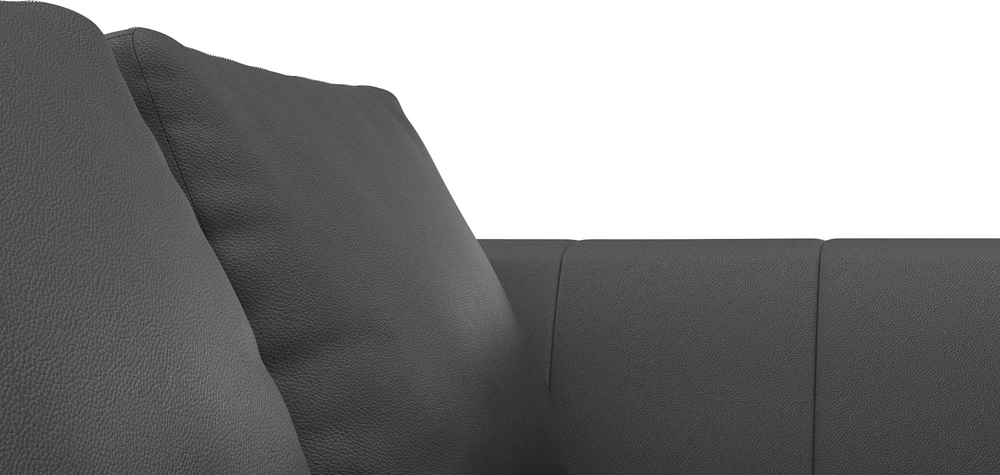 FLEXLUX Ecksofa »Loano, superbequemer Sitzkomfort durch Kaltschaum im Sitz, L-Form«, modernes Sofa, frei im Raum stellbar, lose Kissen, hoher Fuß