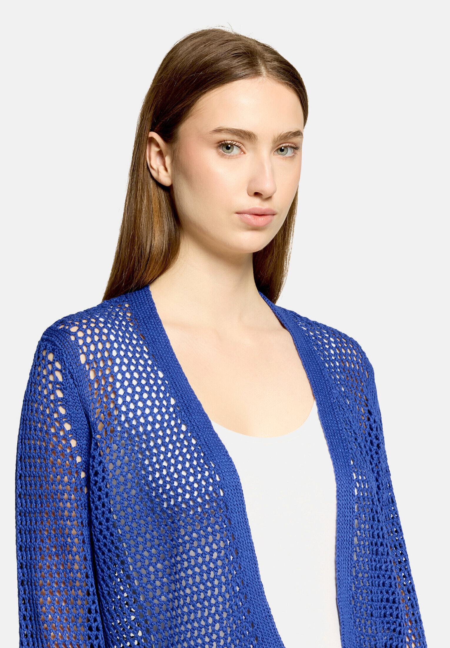 Betty Barclay Strickjacke »Damen mit Lochmuster« 1 tlg.