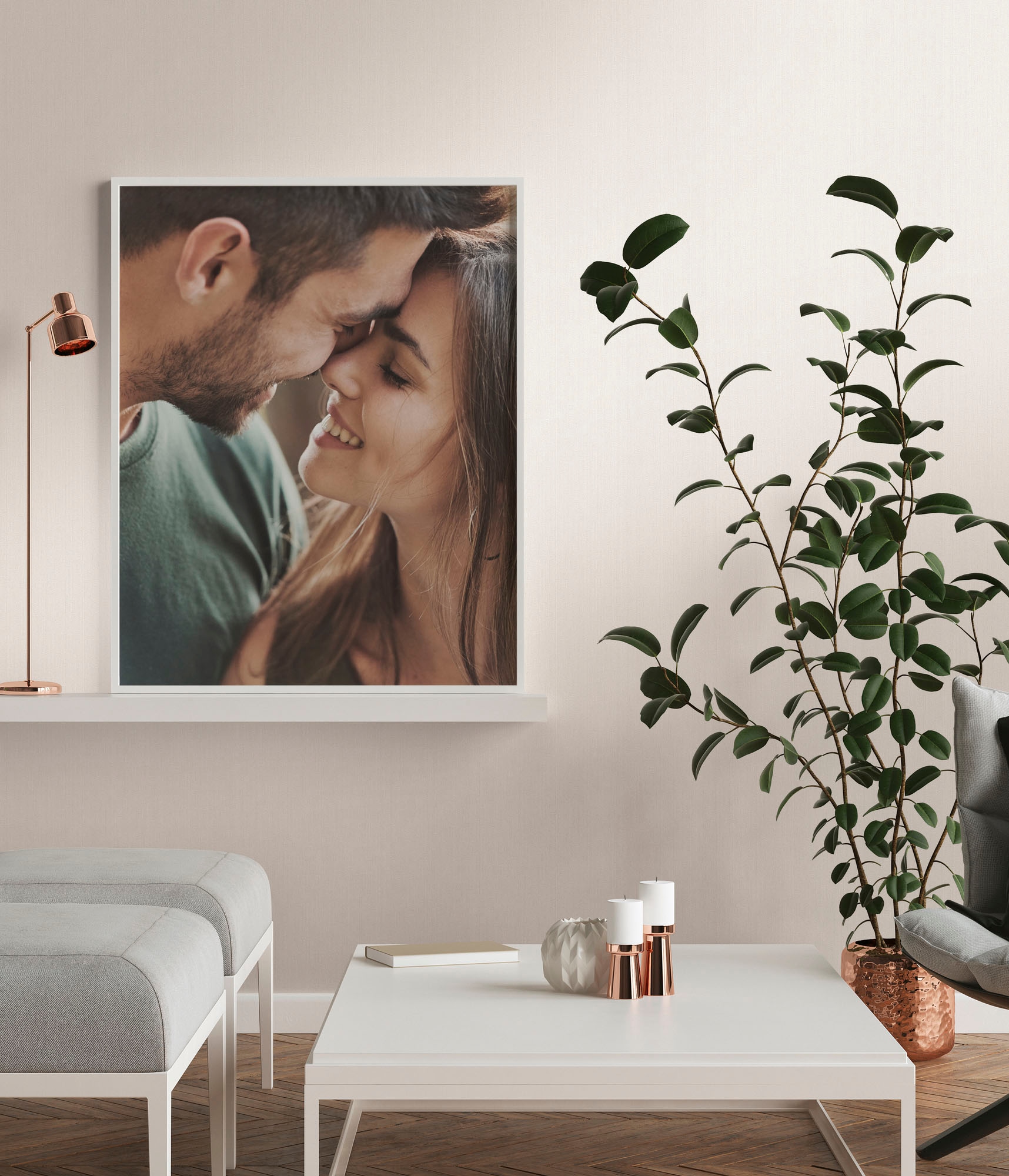 living walls Vliestapete »Mata Hari«, unifarben-Ton-in-Ton, Tapete Uni Einfarbig