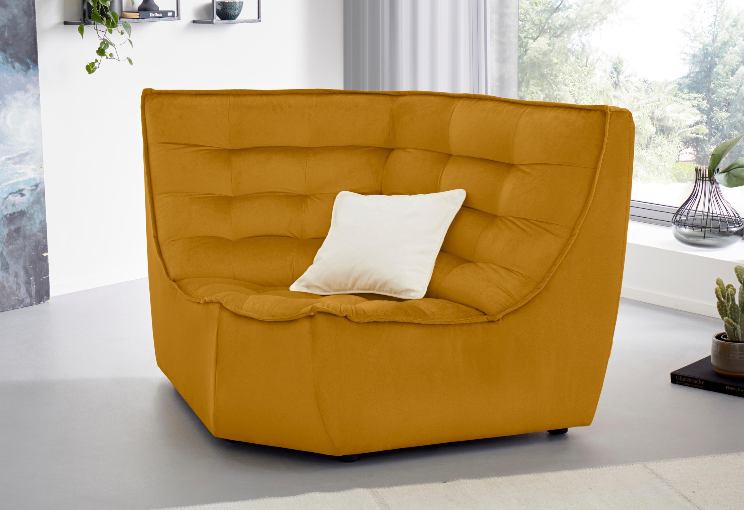 Ecksofa »Banjo, Eckelement, tolles Design und hoher Sitzkomfort frei stellbar«, oder...