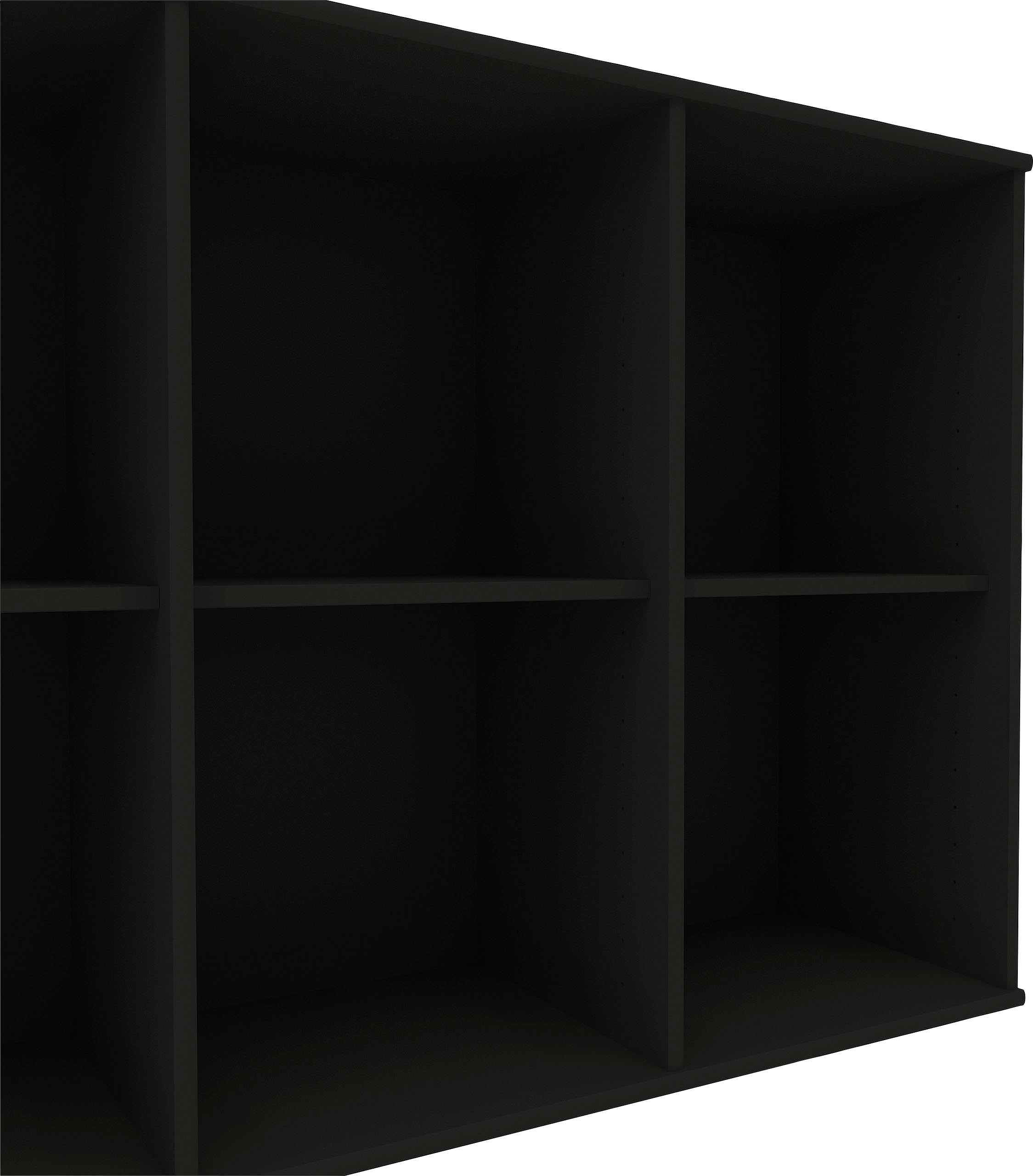 Hammel Furniture Sideboard »Mistral Kubus 116, hängend/stehend montierbar«, (1 St.), Verstellbar Einlegeböden, B: 136 cm, anpassungsbar Designmöbel