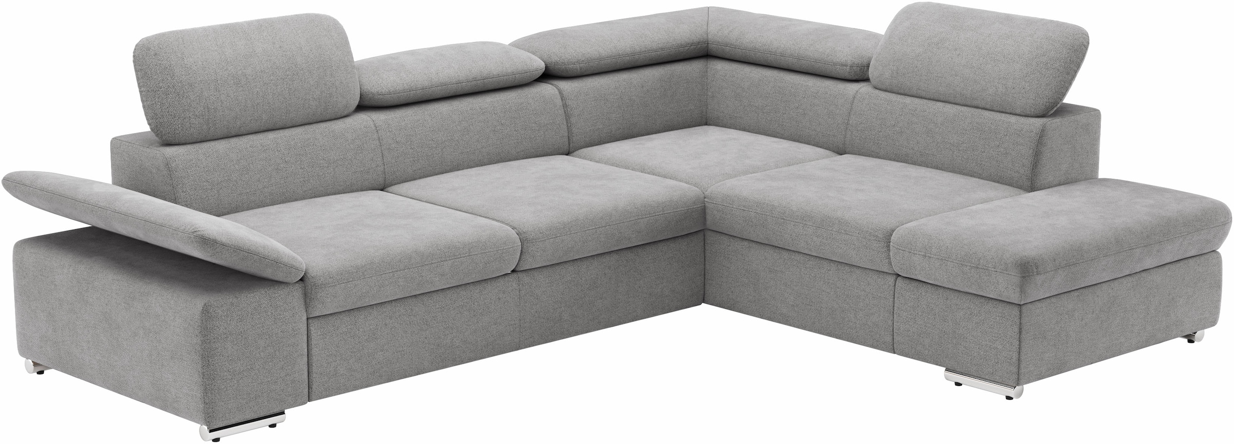 Ecksofa Valantine V, wahlweise mit Bettfunktion