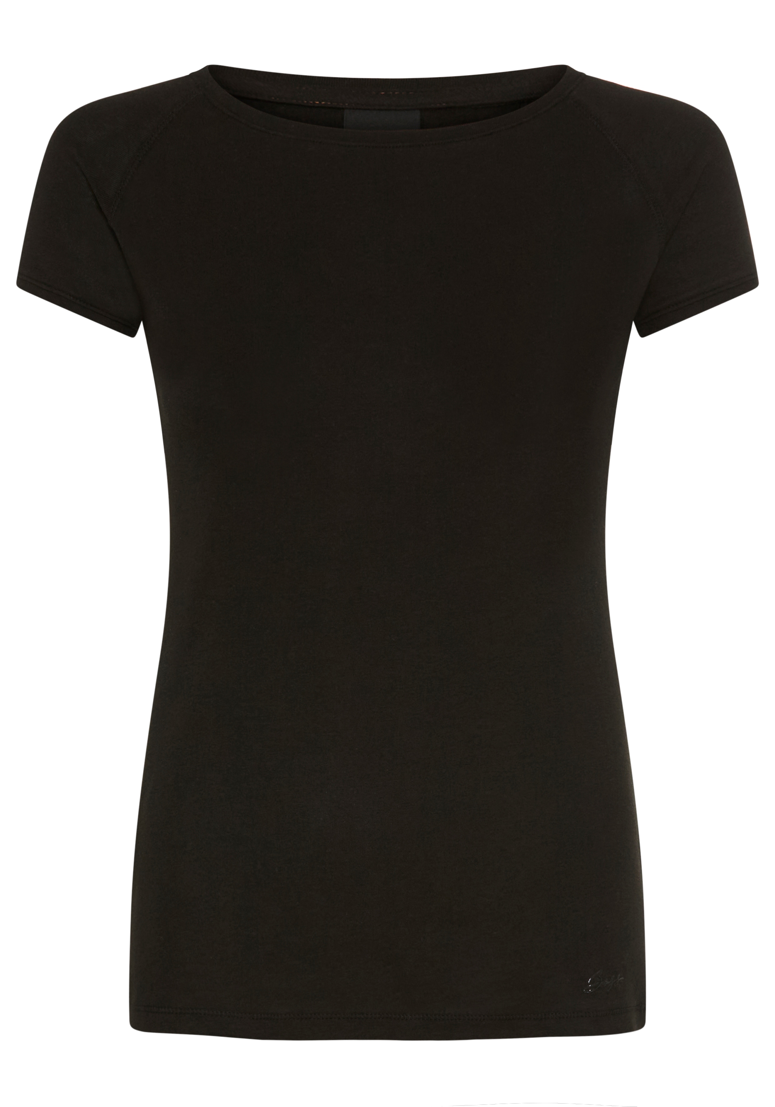 BOSS ORANGE T-Shirt "Espia Premium Damenmode" mit Raglanärmeln, Slim Fit