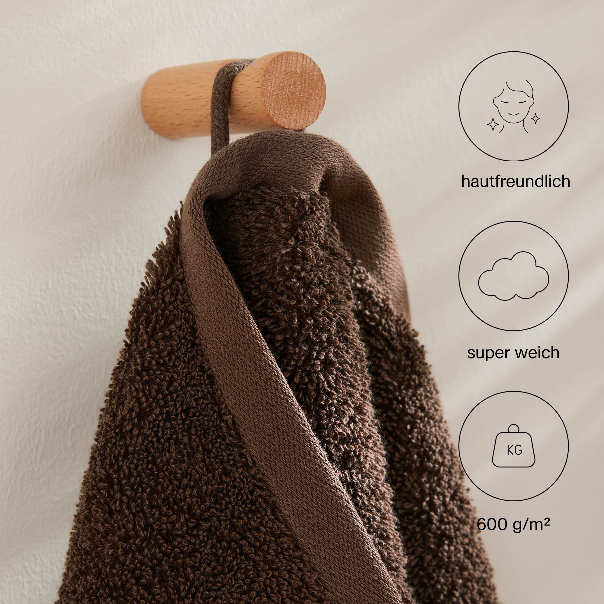 Thumbnail - s.Oliver Handtuch Set "s.Oliver, Premium Qualität, 600 gr/m²," Set 3 Stk. Walkfrottier 1 Gästetuch 30x50 cm, 1 Handtuch ...