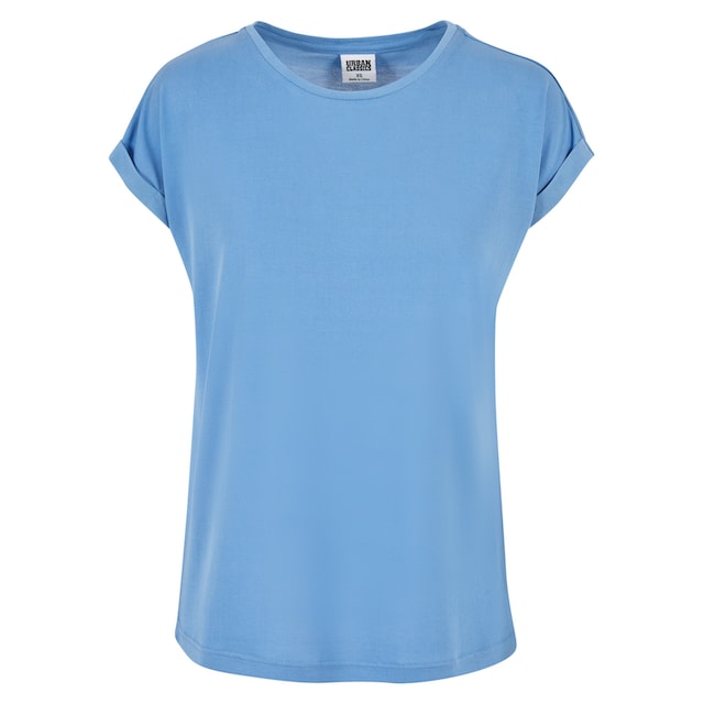 URBAN CLASSICS Kurzarmshirt »Urban Classics Damen Ladies Modal Extended Shoulder  Tee« online kaufen | BAUR
