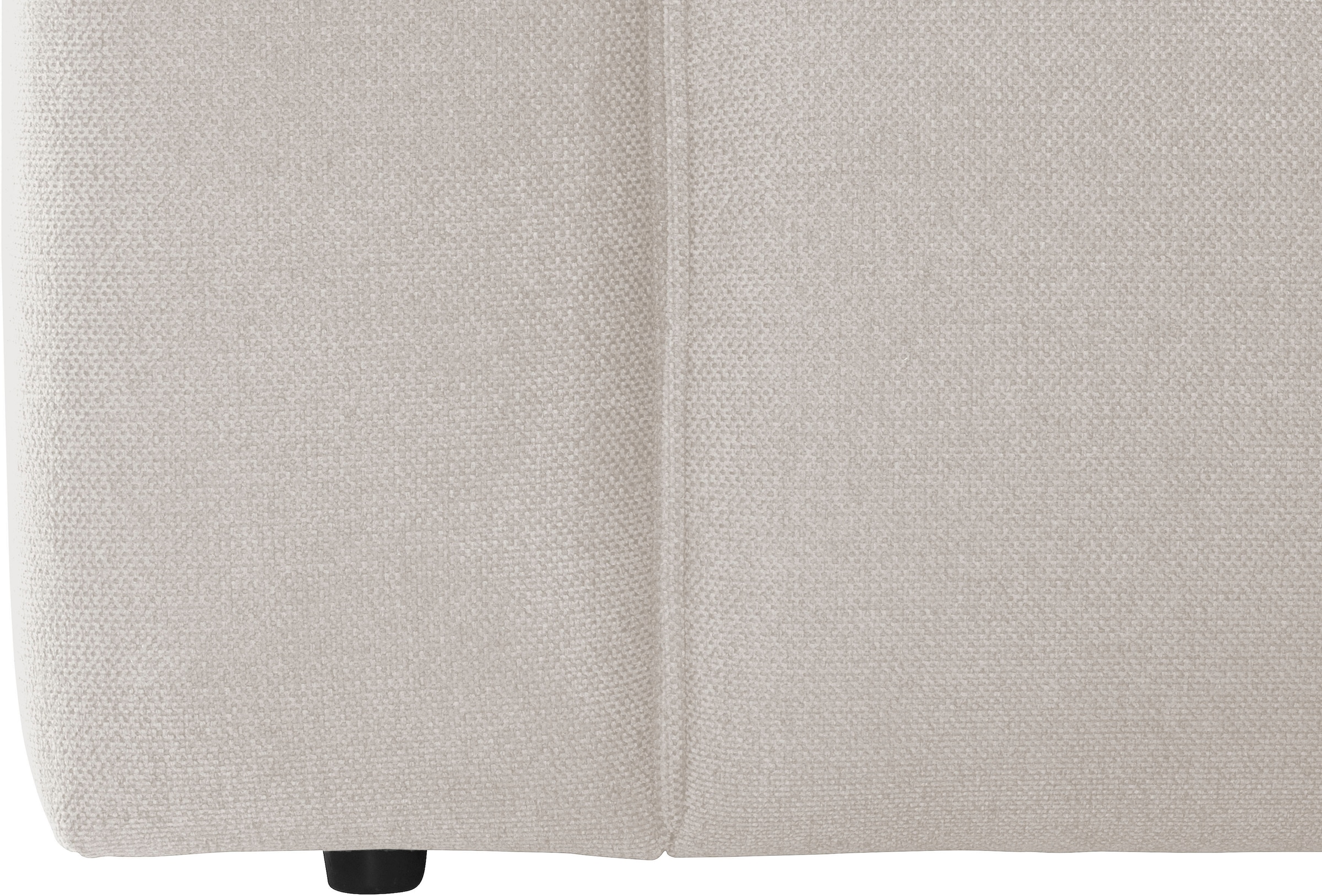andas Ecksofa »Noord«, mit Kedernaht, Breite 234 cm, Cord, Struktur, Webstoff