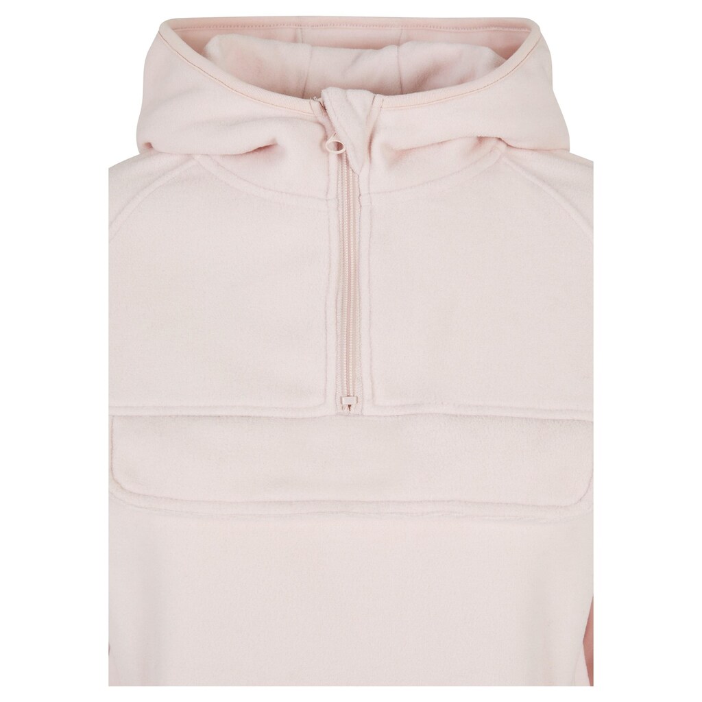 URBAN CLASSICS Kapuzenpullover »Urban Classics Damen Ladies Polar Fleece Pull Over Hoody«, (1 tlg.)