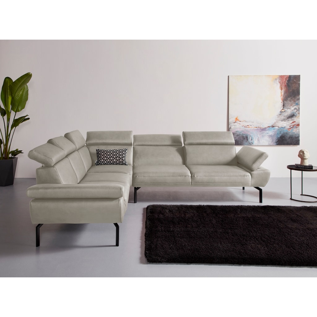 Places of Style Ecksofa »Trapino Luxus L-Form«