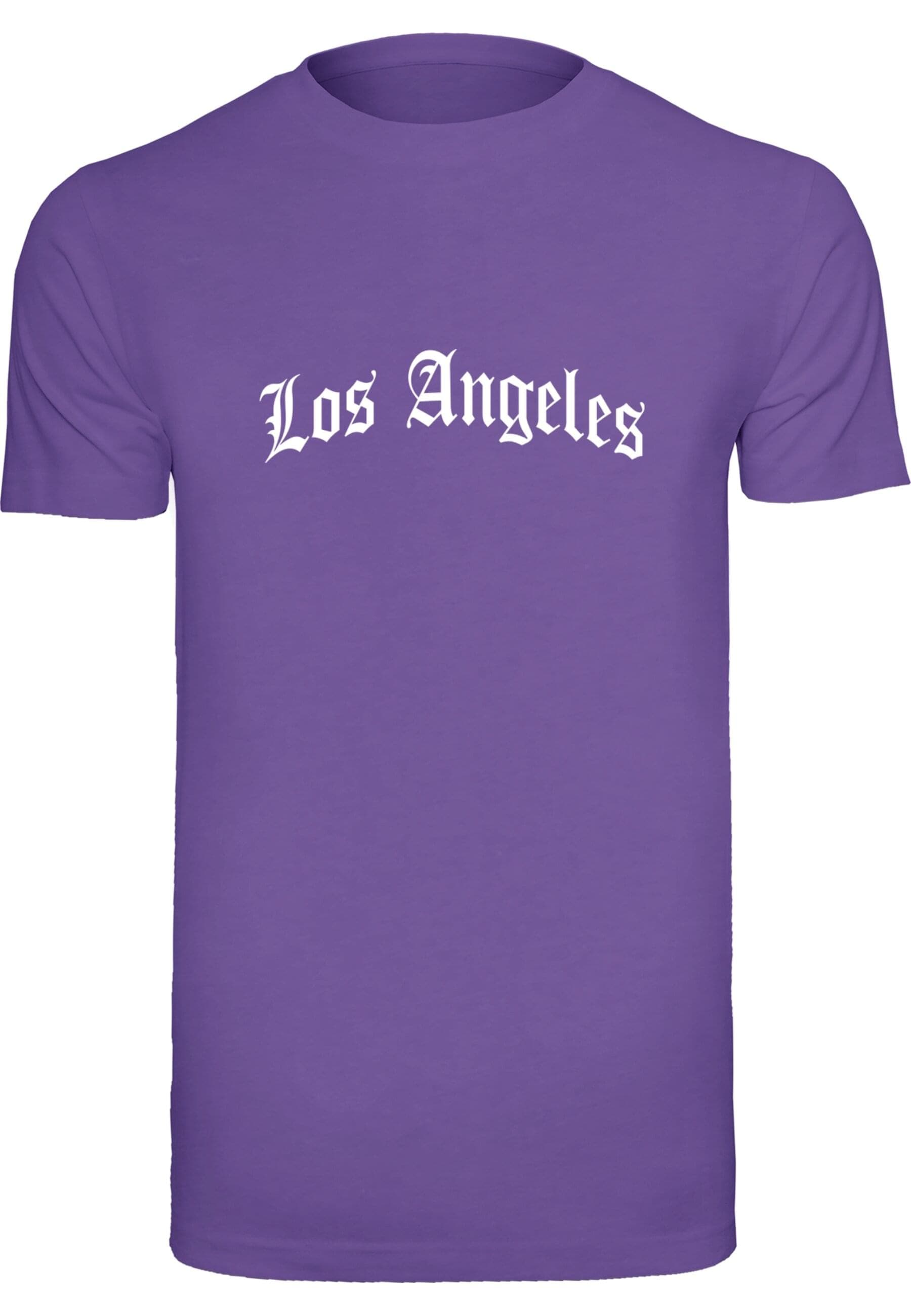 MisterTee T-Shirt "MisterTee Herren Los Angeles Wording Tee" 1 Stk. tlg. günstig online kaufen