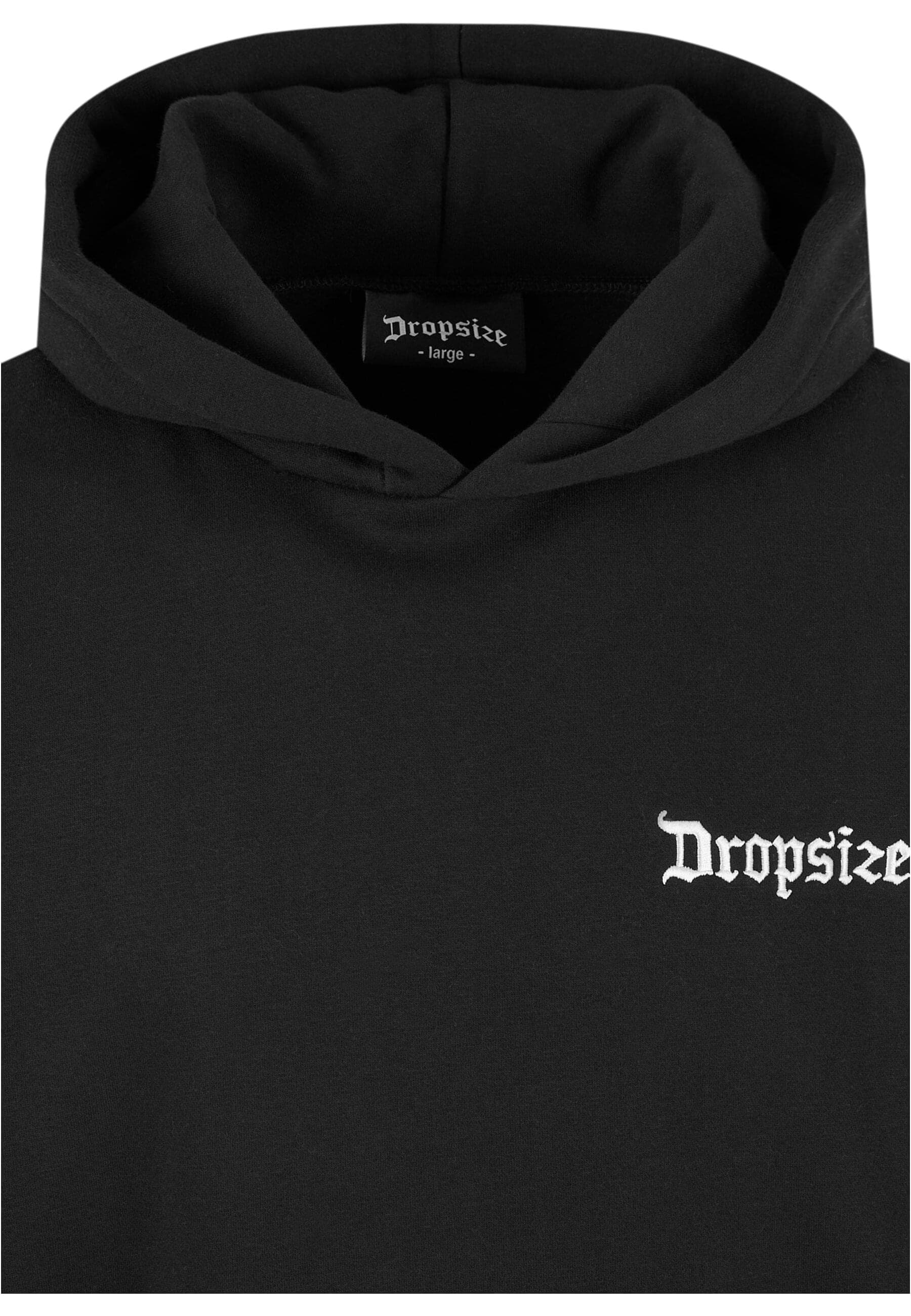 Dropsize Kapuzensweatshirt »Dropsize Herren Heavy Backlogo Hoodie«, (1 tlg.)