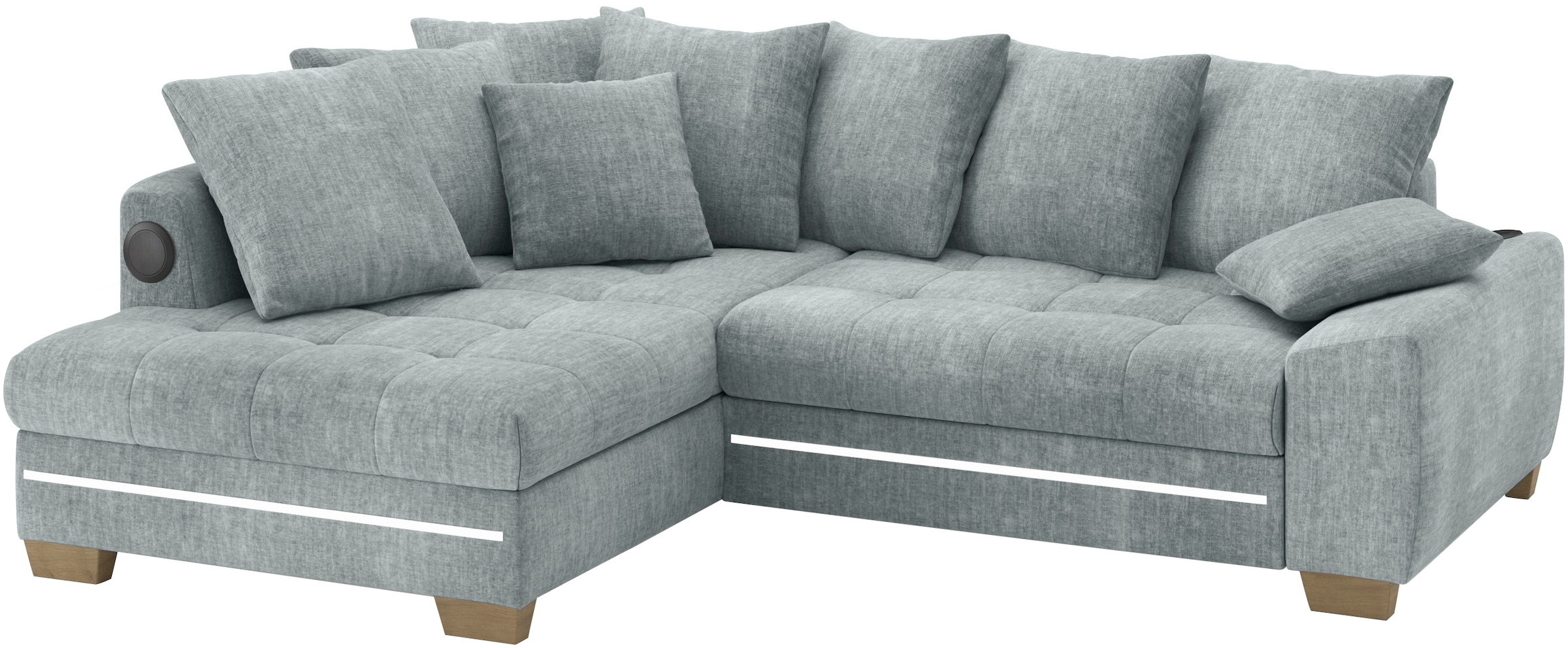 Mr. Couch Ecksofa "Nikita II, L-Form", RGB-LED, Bluetooth-Soundsystem, wahl günstig online kaufen