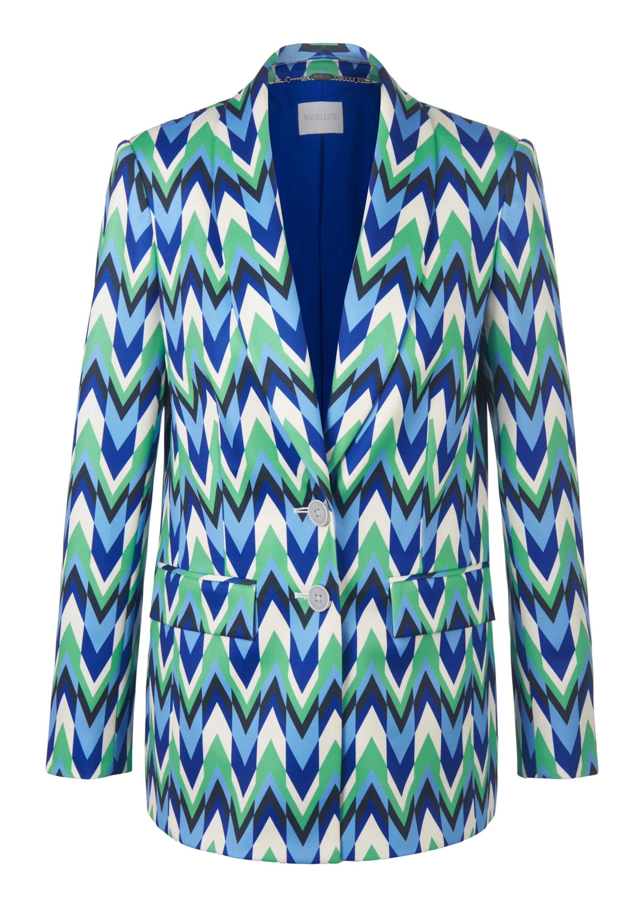 MADELEINE "Blazer Bedruckter Blazer mit Schalkragen"