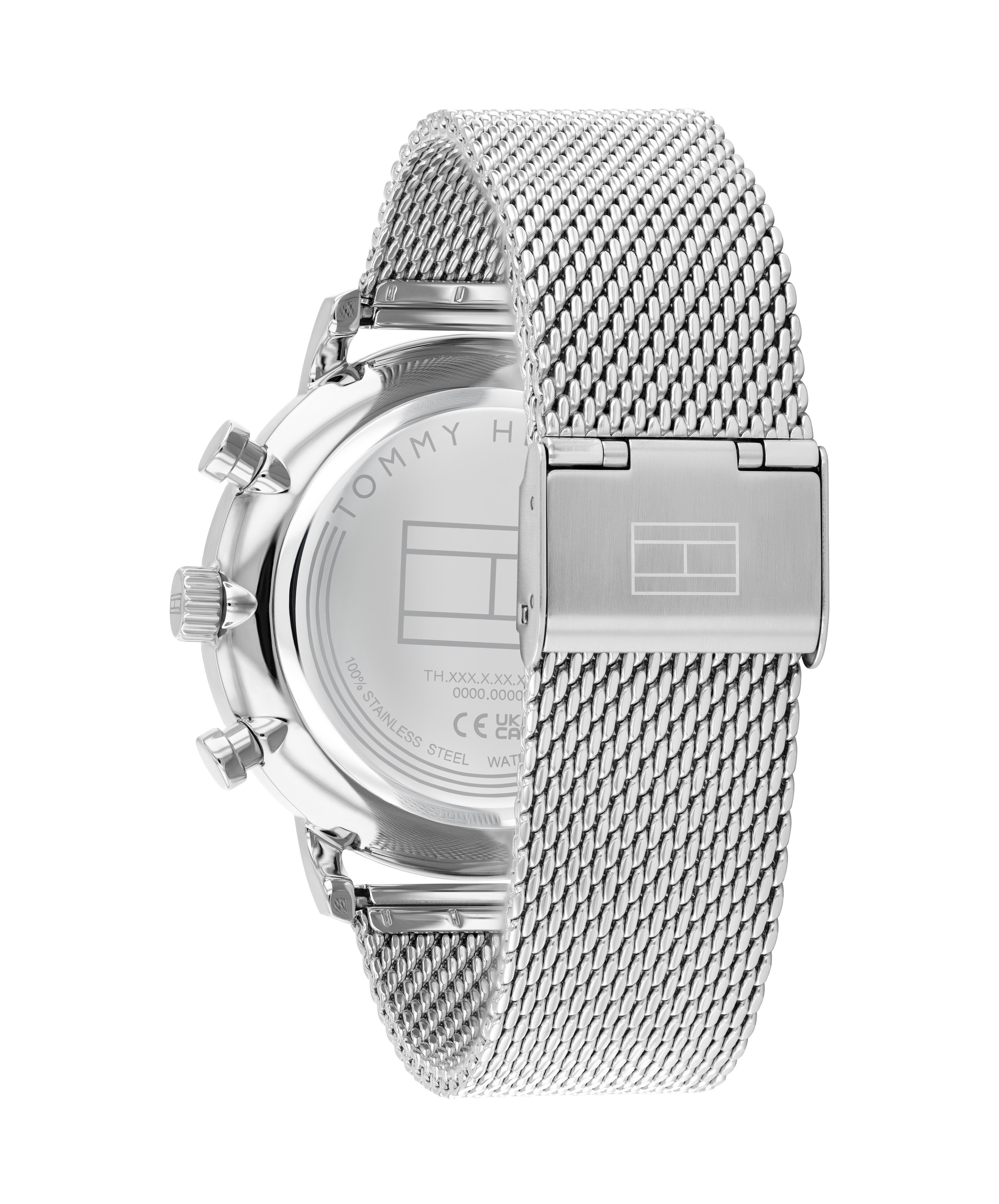 Tommy Hilfiger Multifunktionsuhr »LEGEND«, Quarzuhr, Armbanduhr, Herrenuhr, Edelstahlarmband, analog, Tag