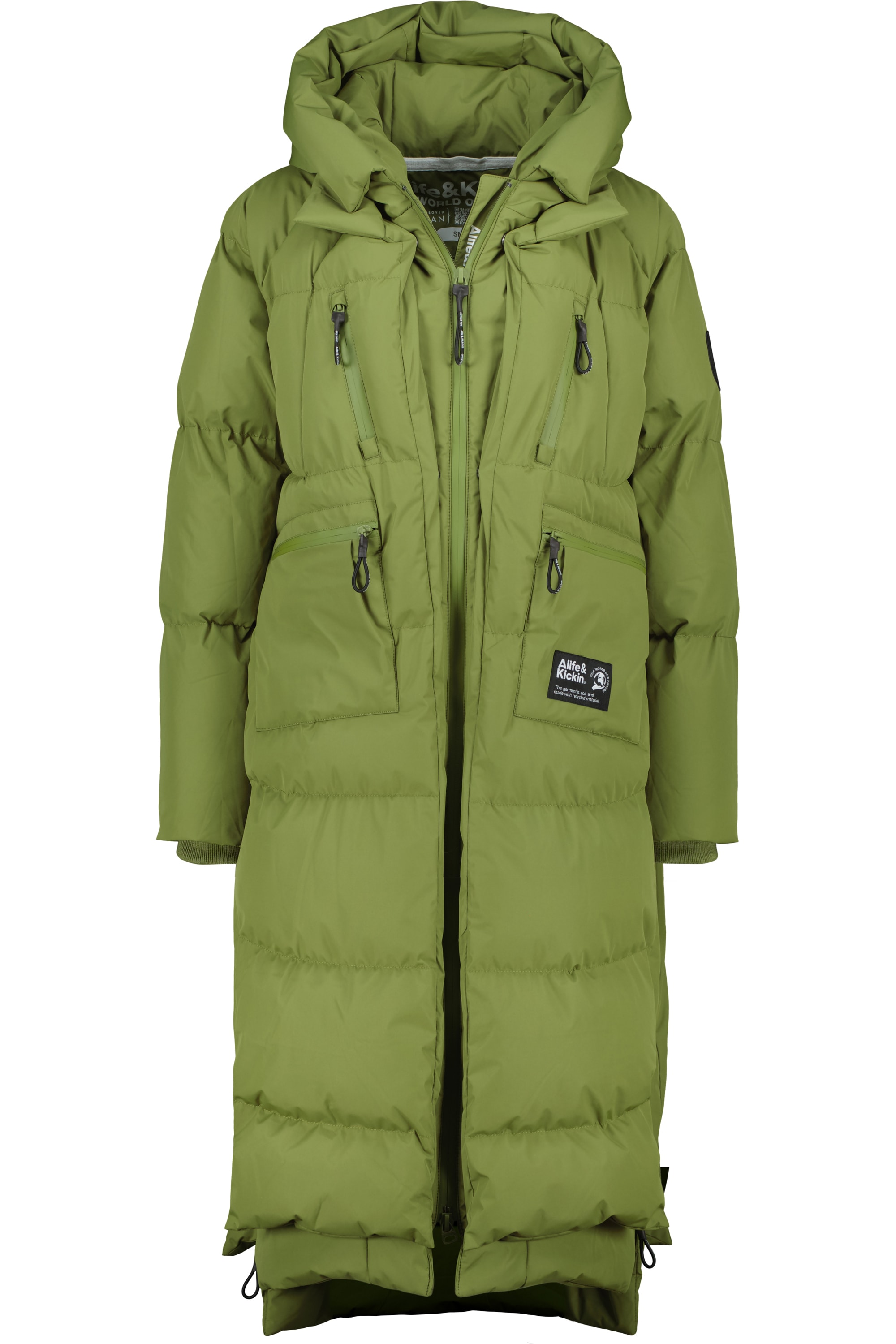 Alife & Kickin Winterjacke "Damen RihannaAK A", mit Kapuze, Langer, warmer günstig online kaufen