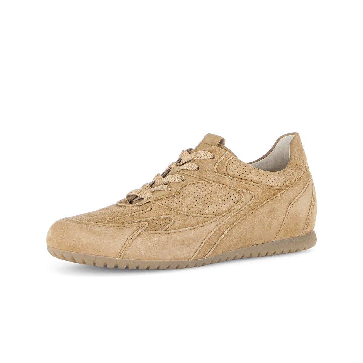 Sneaker GABOR "Sneaker low", Herren, Gr. 39, braun, Schuhe Sneaker