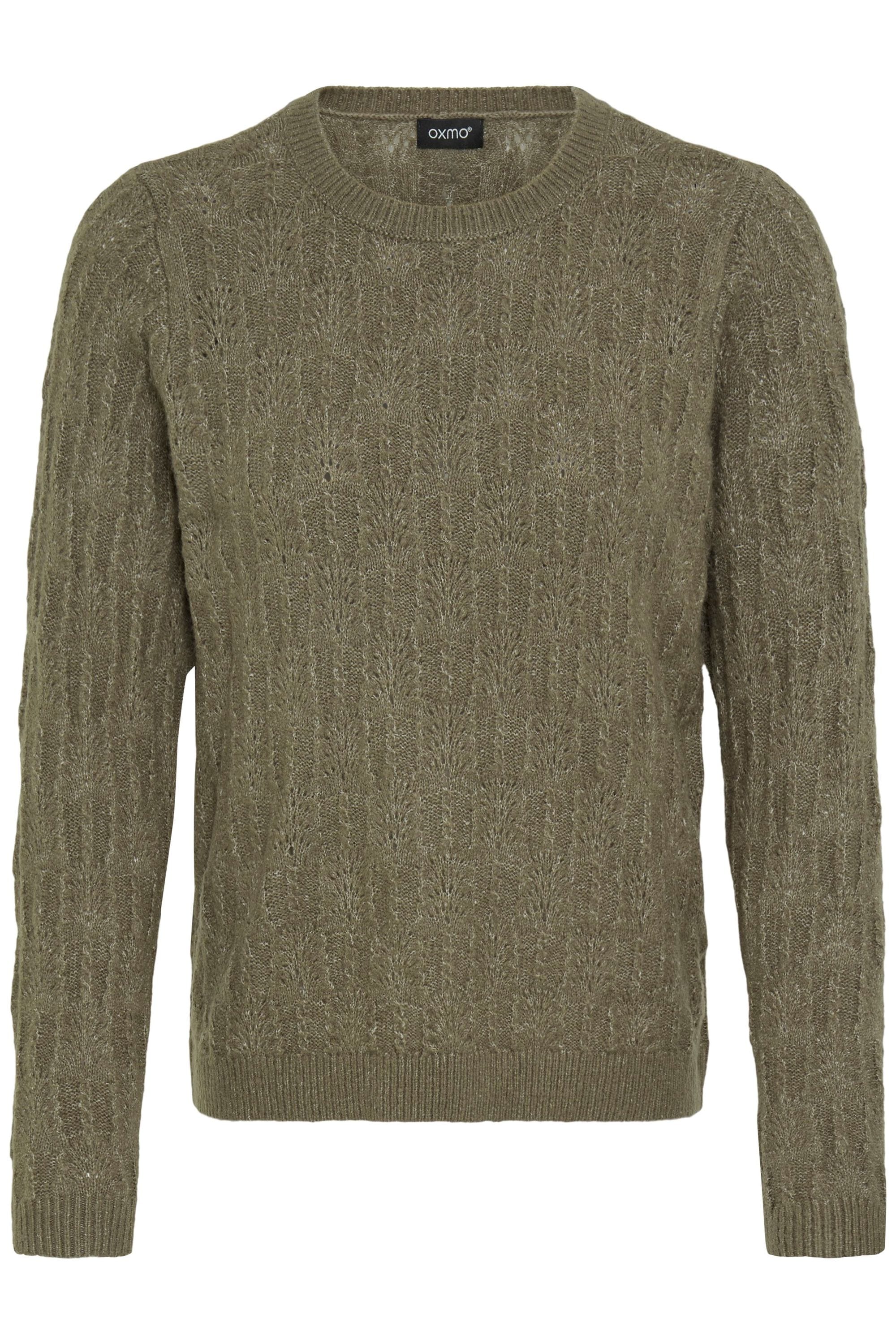 OXMO Strickfleece-Pullover "Strickpullover OXSinva"