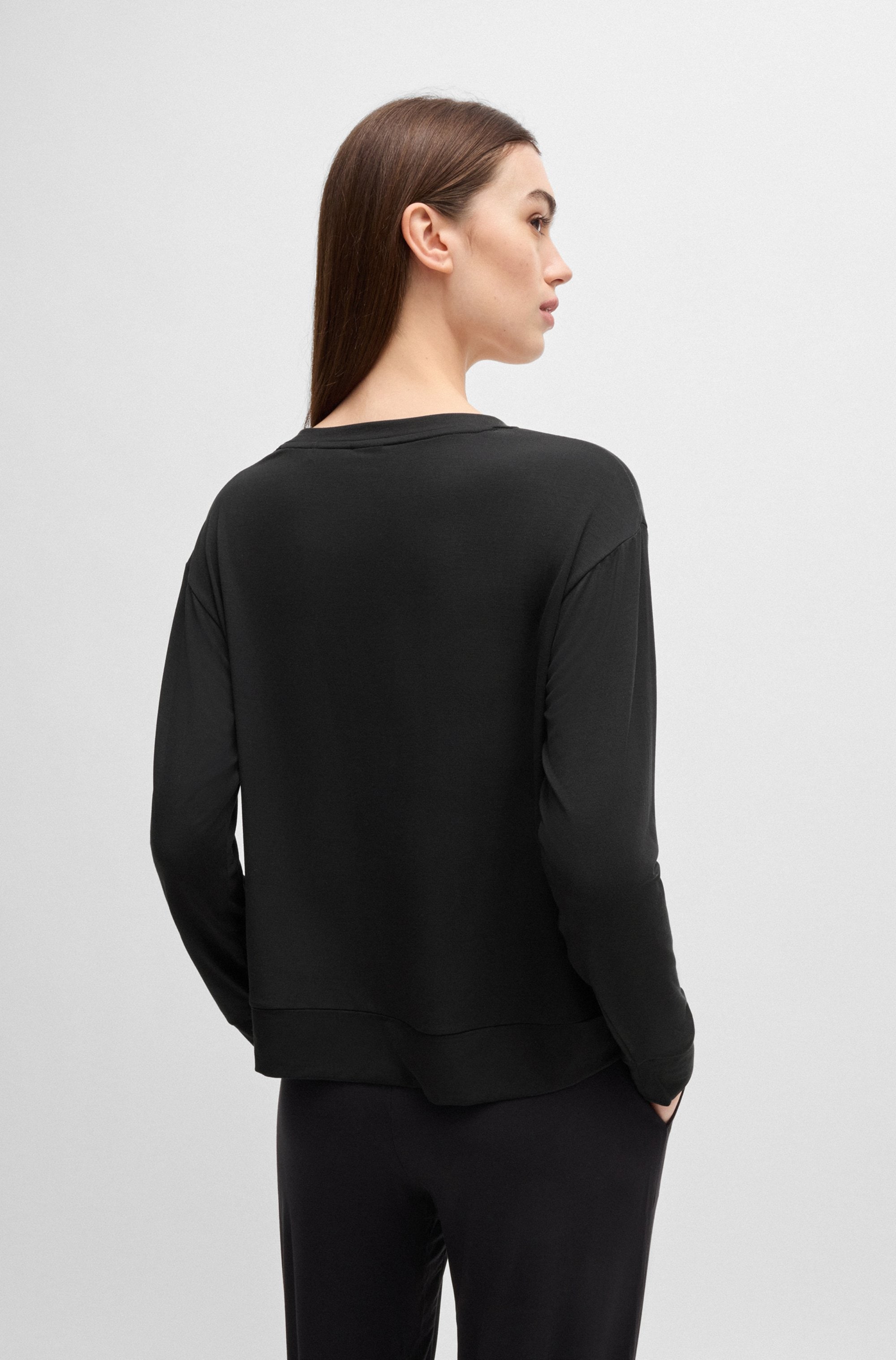 HUGO Underwear Langarmshirt »UNITE_LS-SHIRT«, mit Rundhalsausschnitt