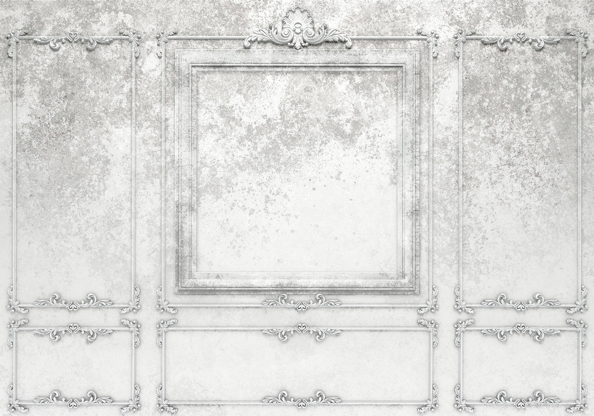 Komar Vliestapete "Patina Panels", 400x280 cm (Breite x Höhe), Vliestapete, 100 cm Bahnbreite