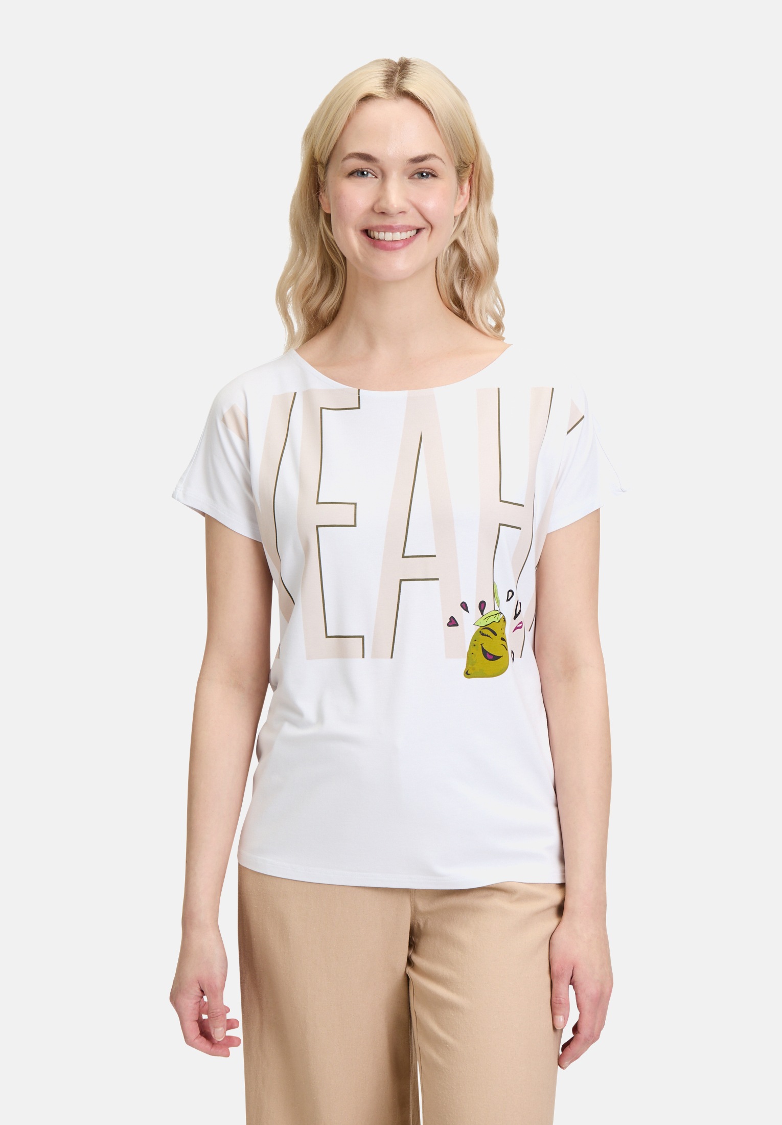 Betty Barclay Kurzarmshirt »Damen mit U-Boot-Ausschnitt« 1 Stk. Druck