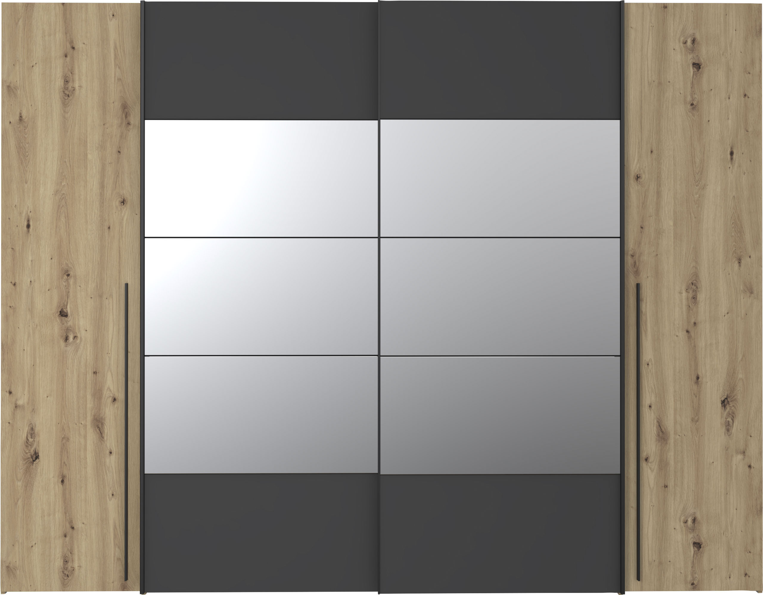 Thumbnail - FORTE Kleiderschrank "Rayong" B/H/T ca. 270,3x210x61,2 cm