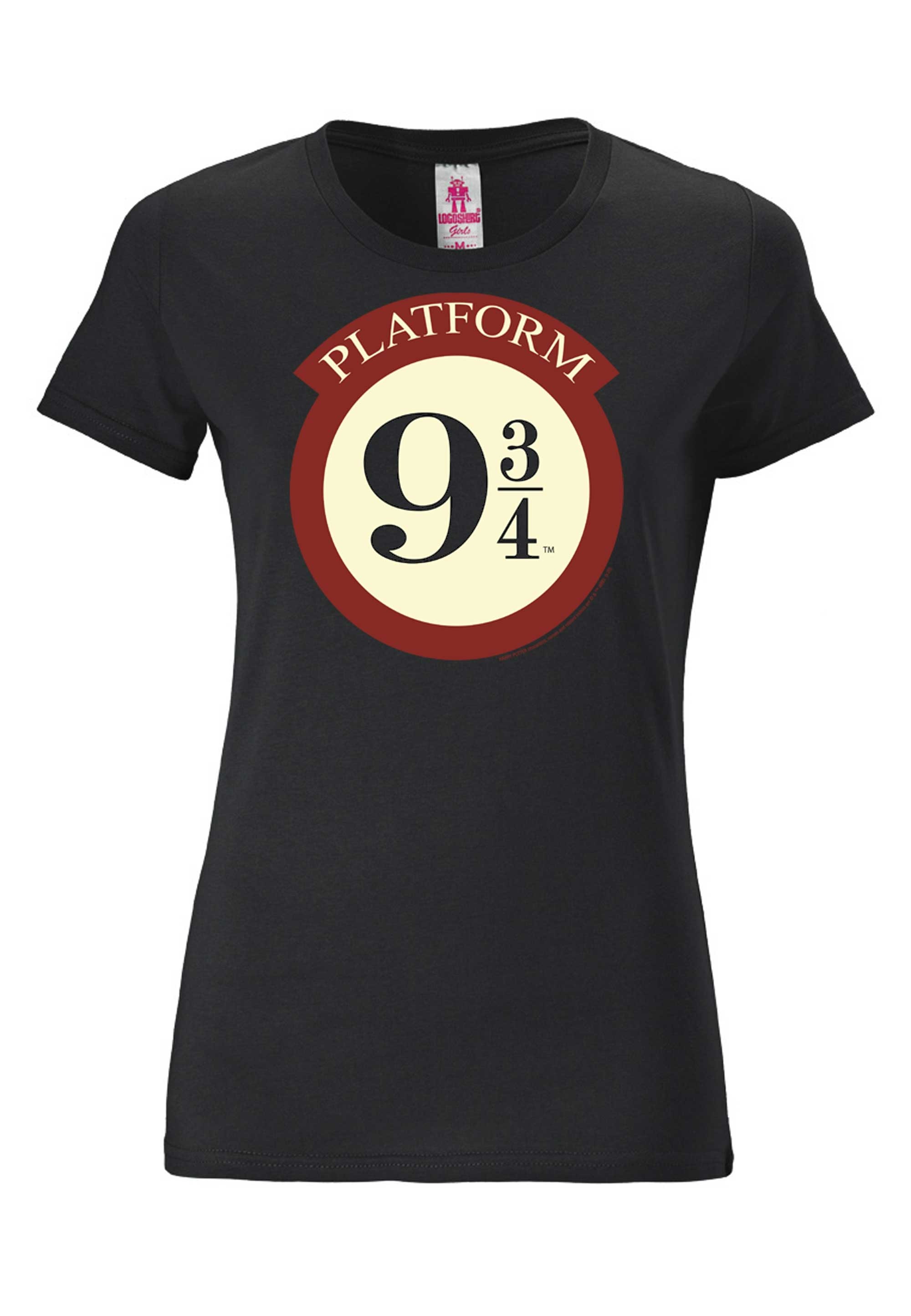 LOGOSHIRT T-Shirt »Harry Potter - 3/4«, Design für lizenziertem 9 kaufen Platform | BAUR mit