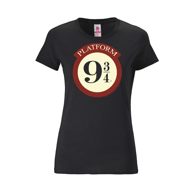 LOGOSHIRT T-Shirt »Harry Potter - Platform 9 3/4«, mit lizenziertem Design  für kaufen | BAUR