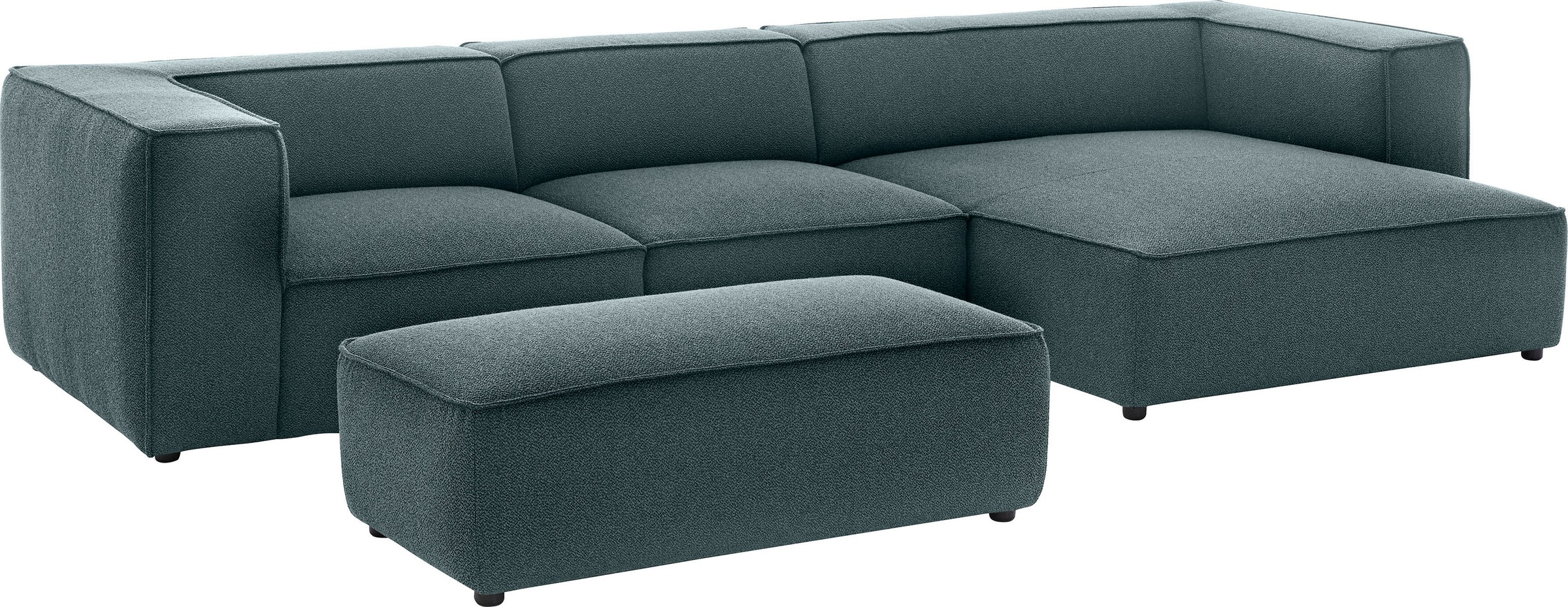 W.SCHILLIG Hocker »around-the-block«, mit eleganter Biese
