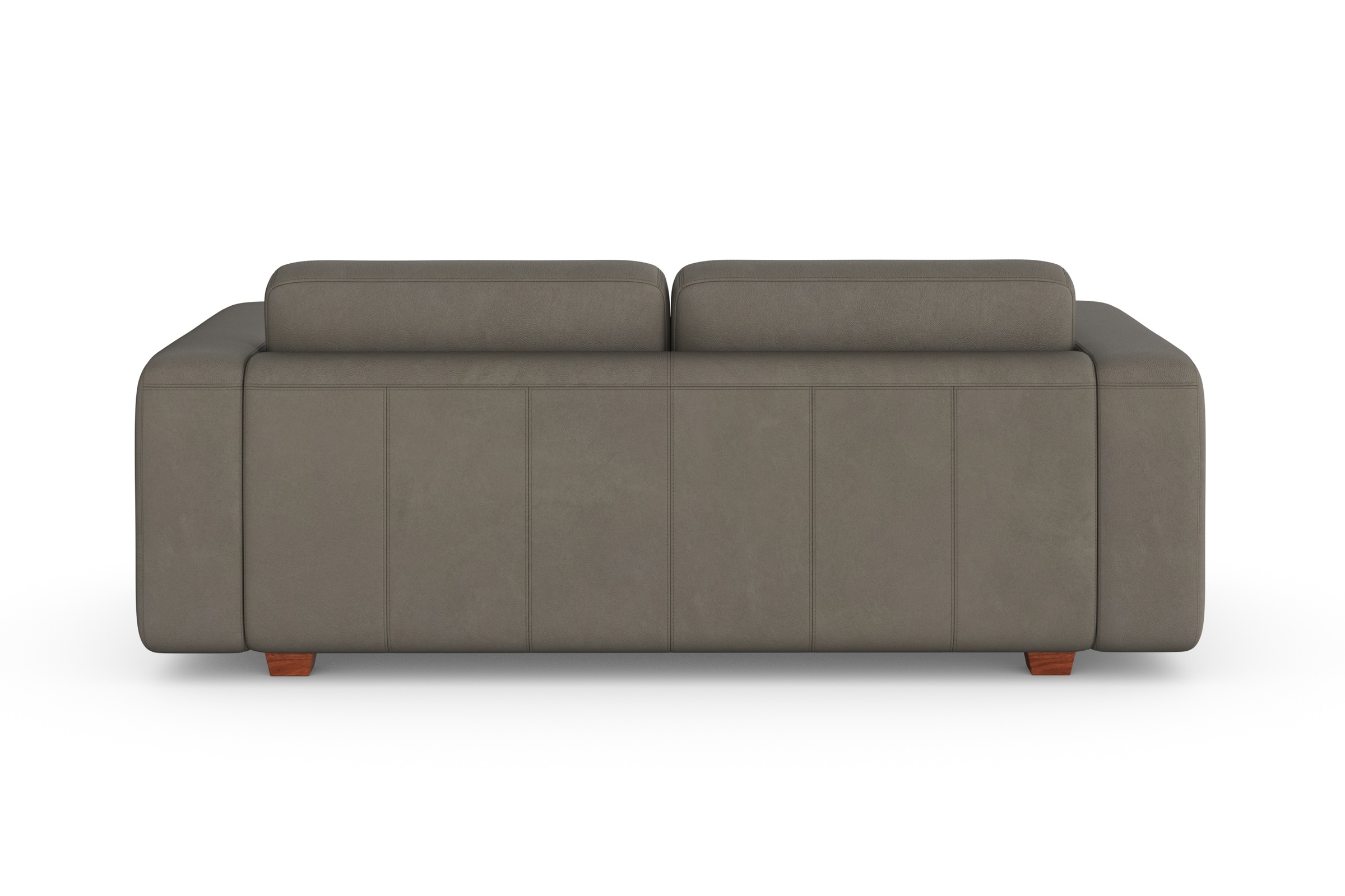 machalke® 2,5-Sitzer »valentino«, mit breiten Armlehnen, Füße Walnuss, Breite 191 cm