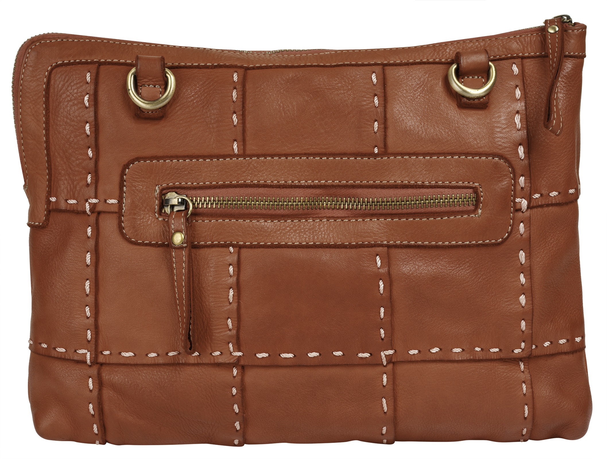 Thumbnail - Samantha Look Umhängetasche echt Leder, Made in Italy