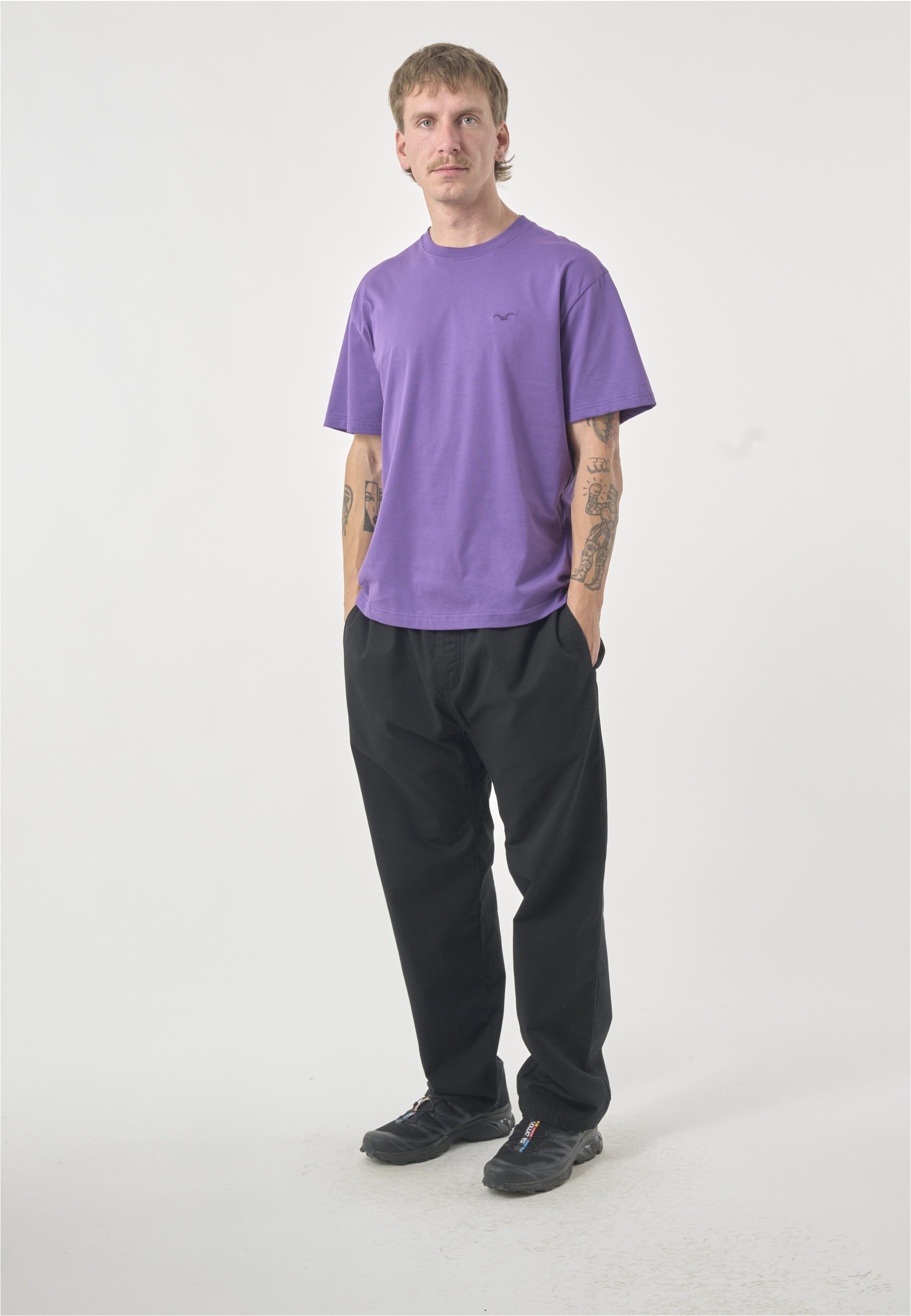 Cleptomanicx T-Shirt »Boxy Tee Ligull Boxy Crop«, mit lockerem Schnitt