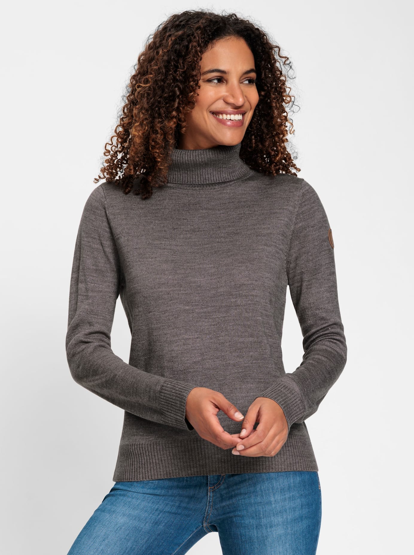 Casual Looks Rollkragenpullover "Rollkragen-Pullover" günstig online kaufen