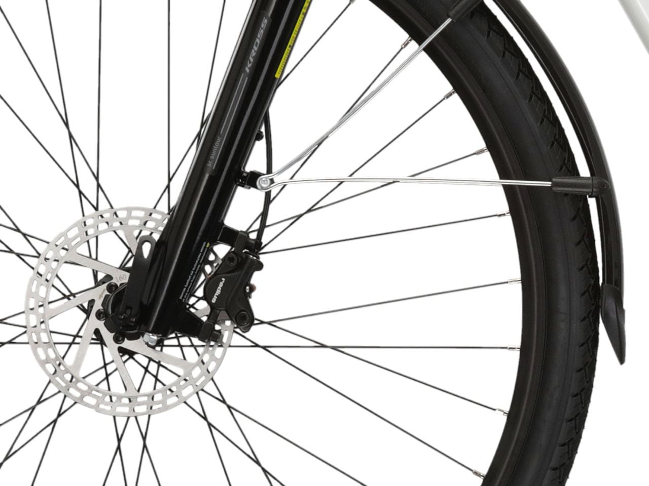 Kross E-Bike »KROSS E-Trekkingrad Trans Hybrid LS 1.0 28 Zoll weiß«, 8 Gang, microSHIFT, ACOLYTE M5185M, Heckmotor 250 W