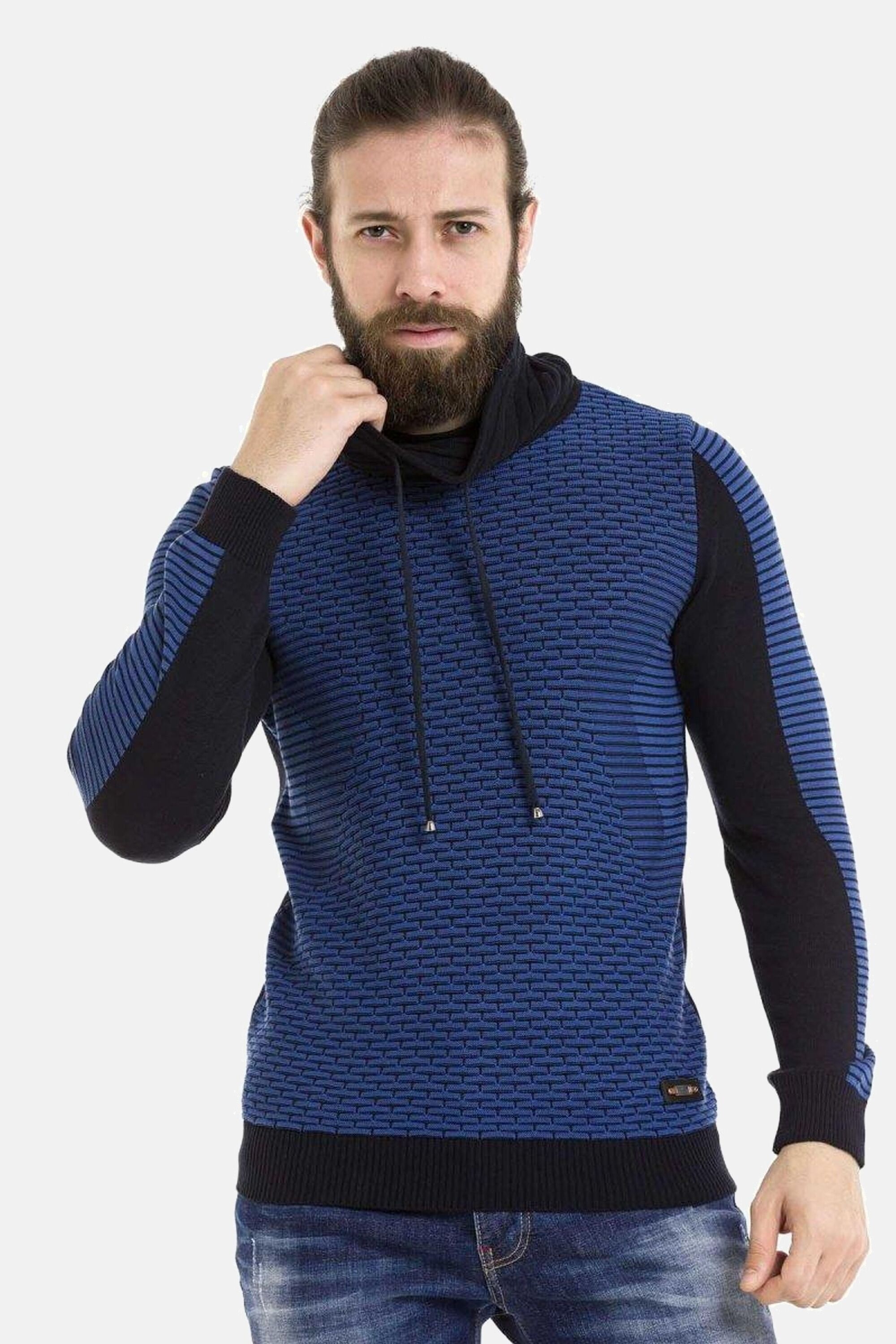 Cipo & Baxx Rundhalspullover "Pullover", (1 tlg.), im modernen Look, CP264 günstig online kaufen