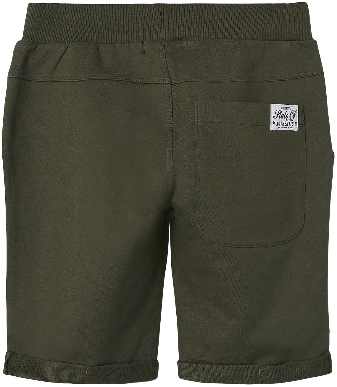 Thumbnail - Name It Sweatshorts "NKMVERMO LONG SWE SHORTS UNB F NOOS" Baumwolle, Umschlagsaum