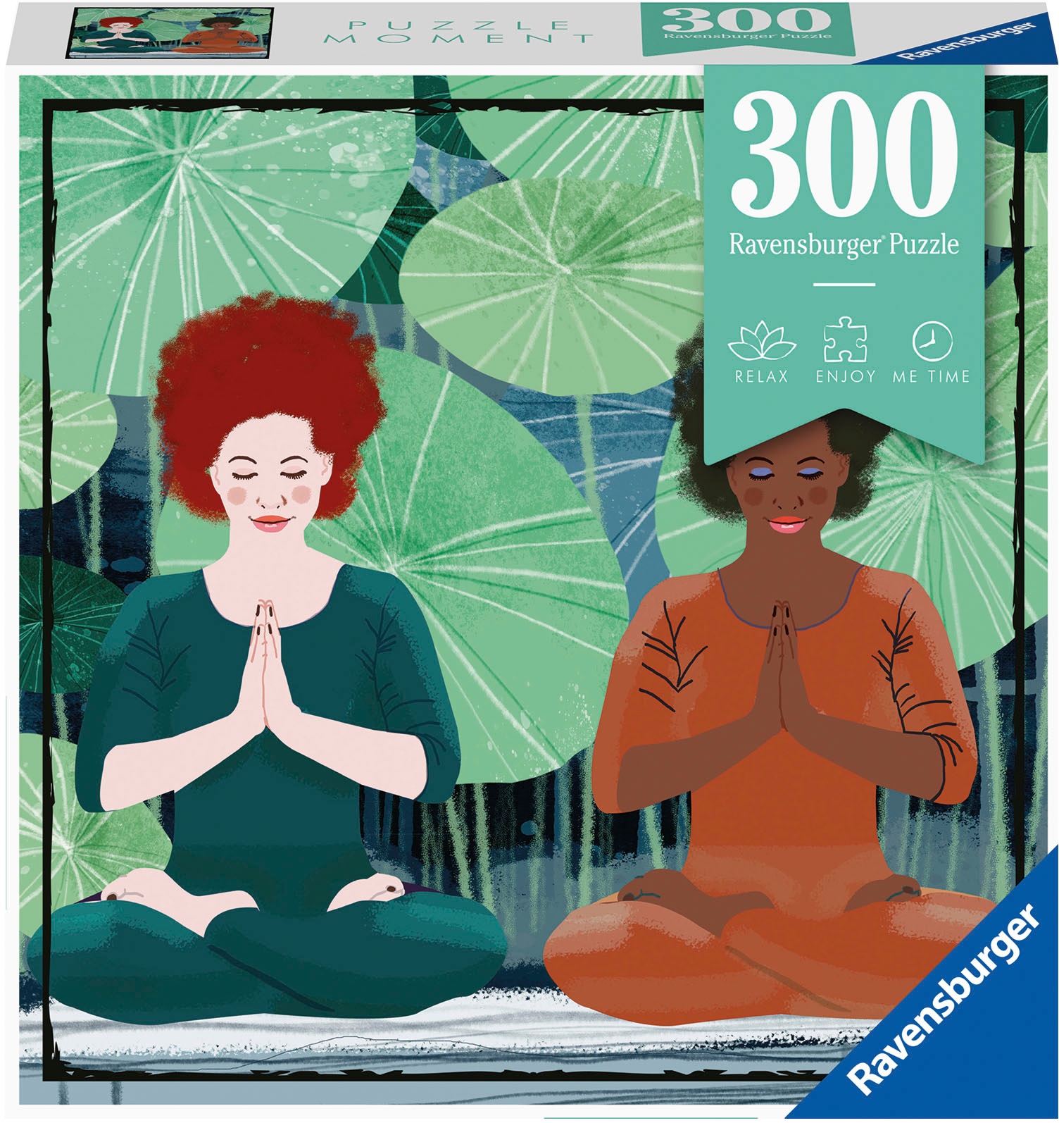 Puzzle »Yoga«, Made in Europe; FSC®- schützt Wald - weltweit