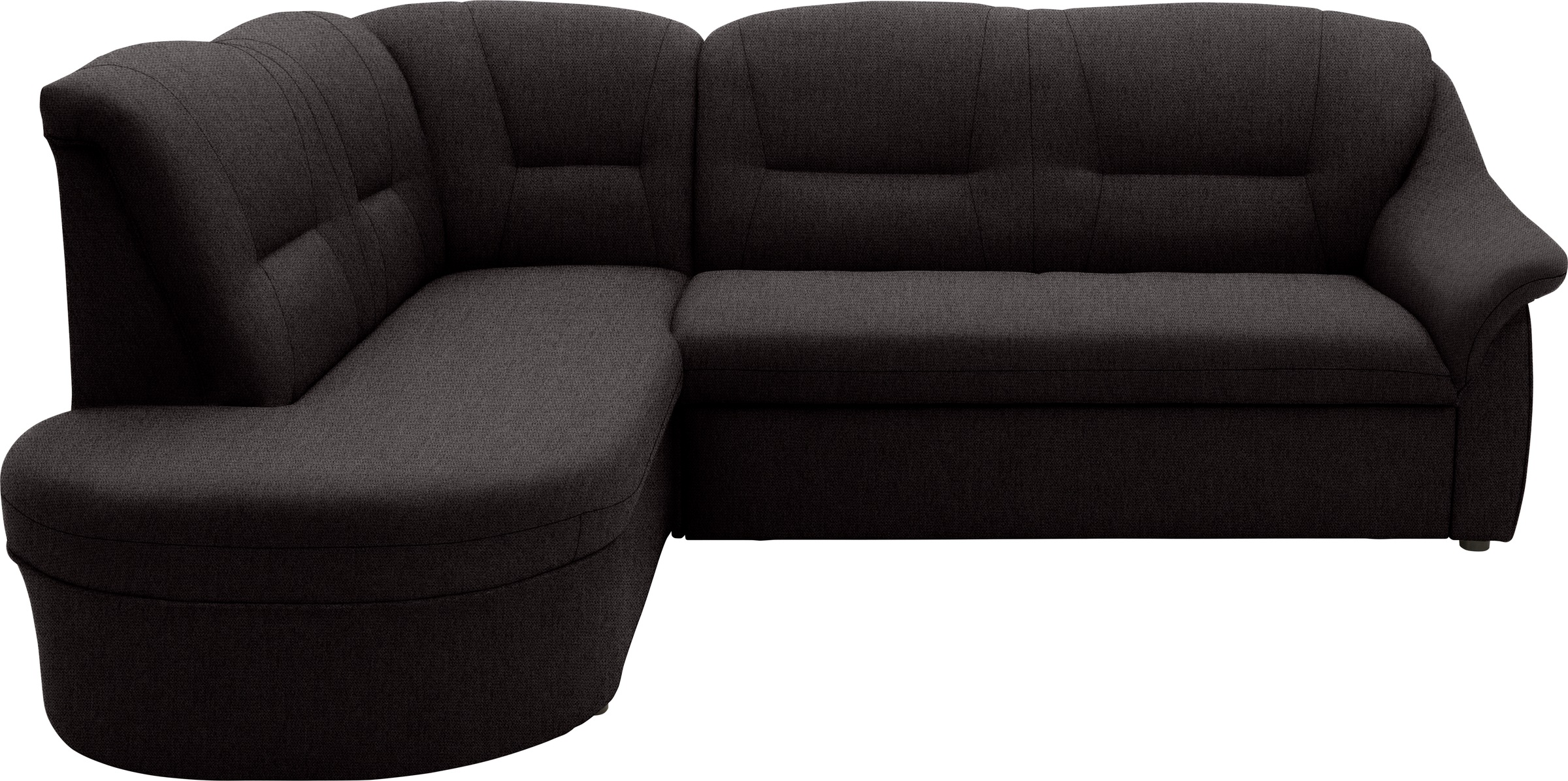 DOMO collection Ecksofa "Faenza für kleine Räume, Stellmaße 232,176cm, komf günstig online kaufen